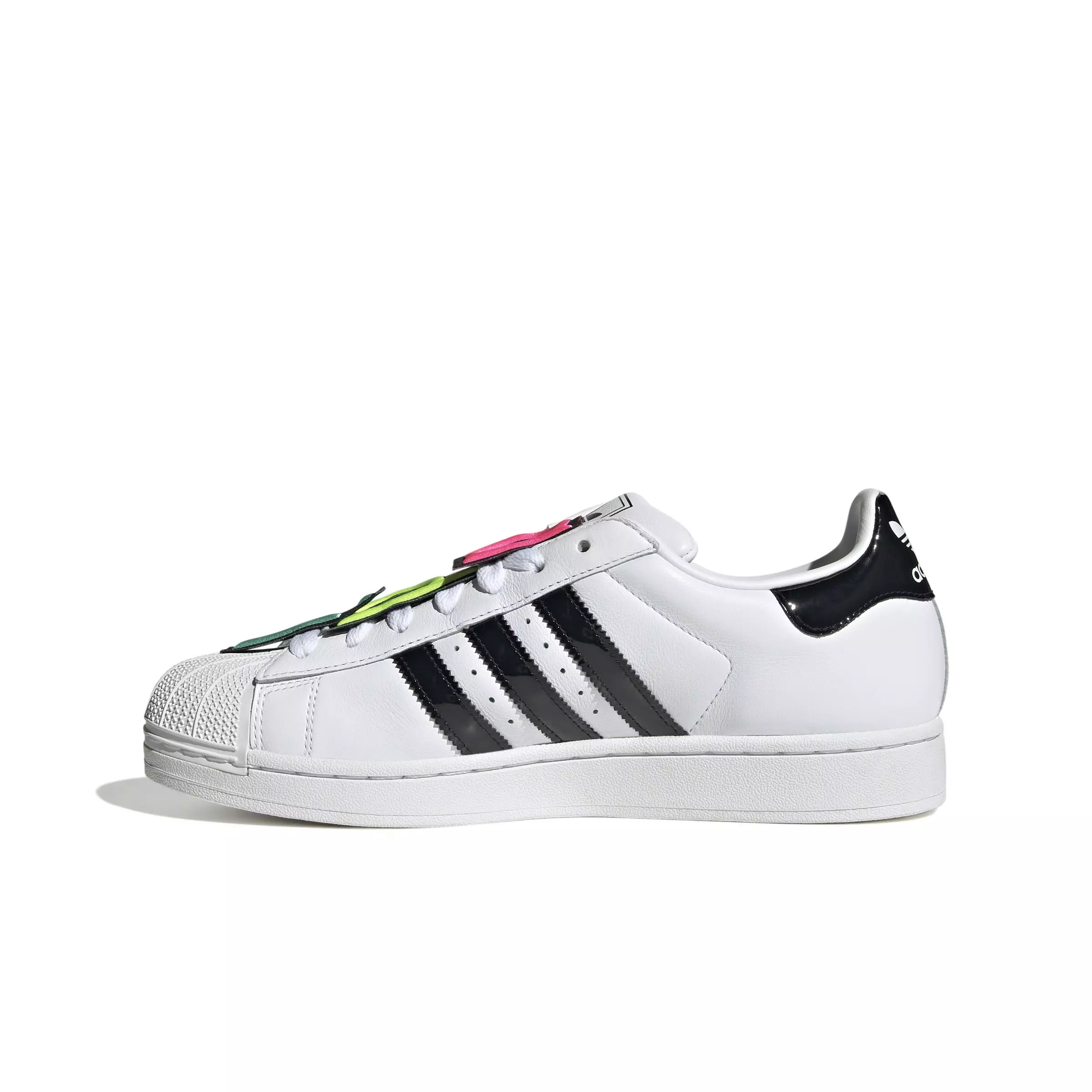 adidas Originals Superstar II Jeremy Scott "Ftwr White/Core Black" Women's Shoe - WHITE/BLACK