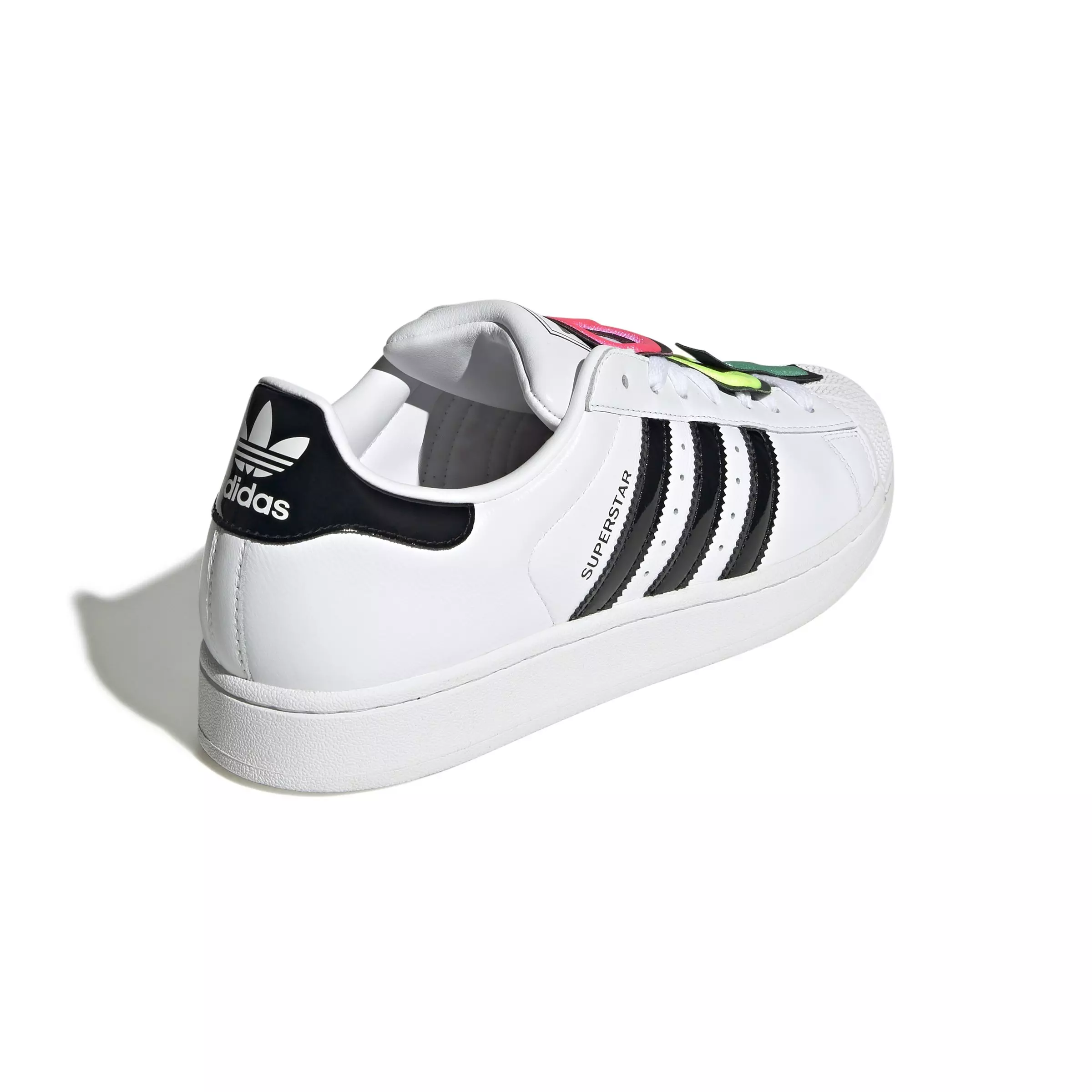 adidas Originals Superstar II Jeremy Scott "Ftwr White/Core Black" Women's Shoe - WHITE/BLACK