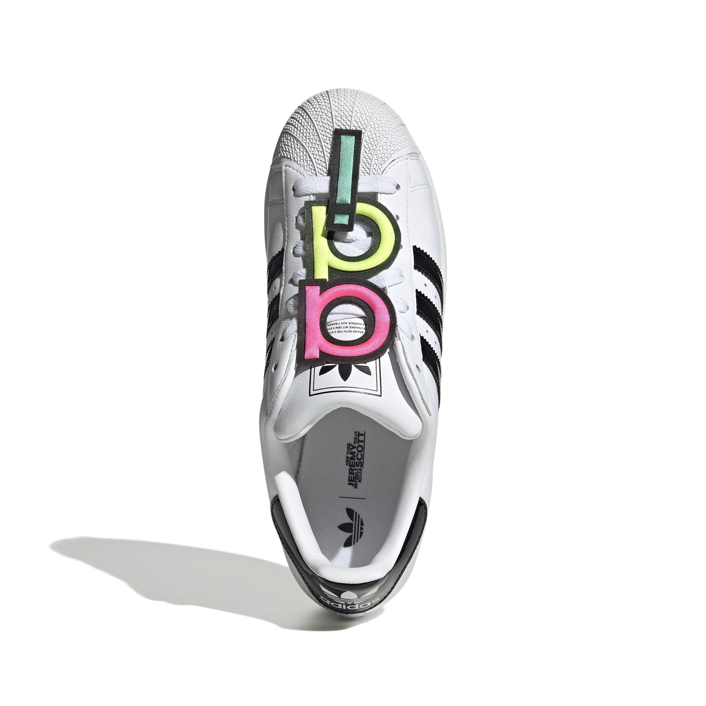 adidas×JEREMY SCOTT スーパースター adidas Superstar II Jeremy Scott Shoe - White | Hibbett