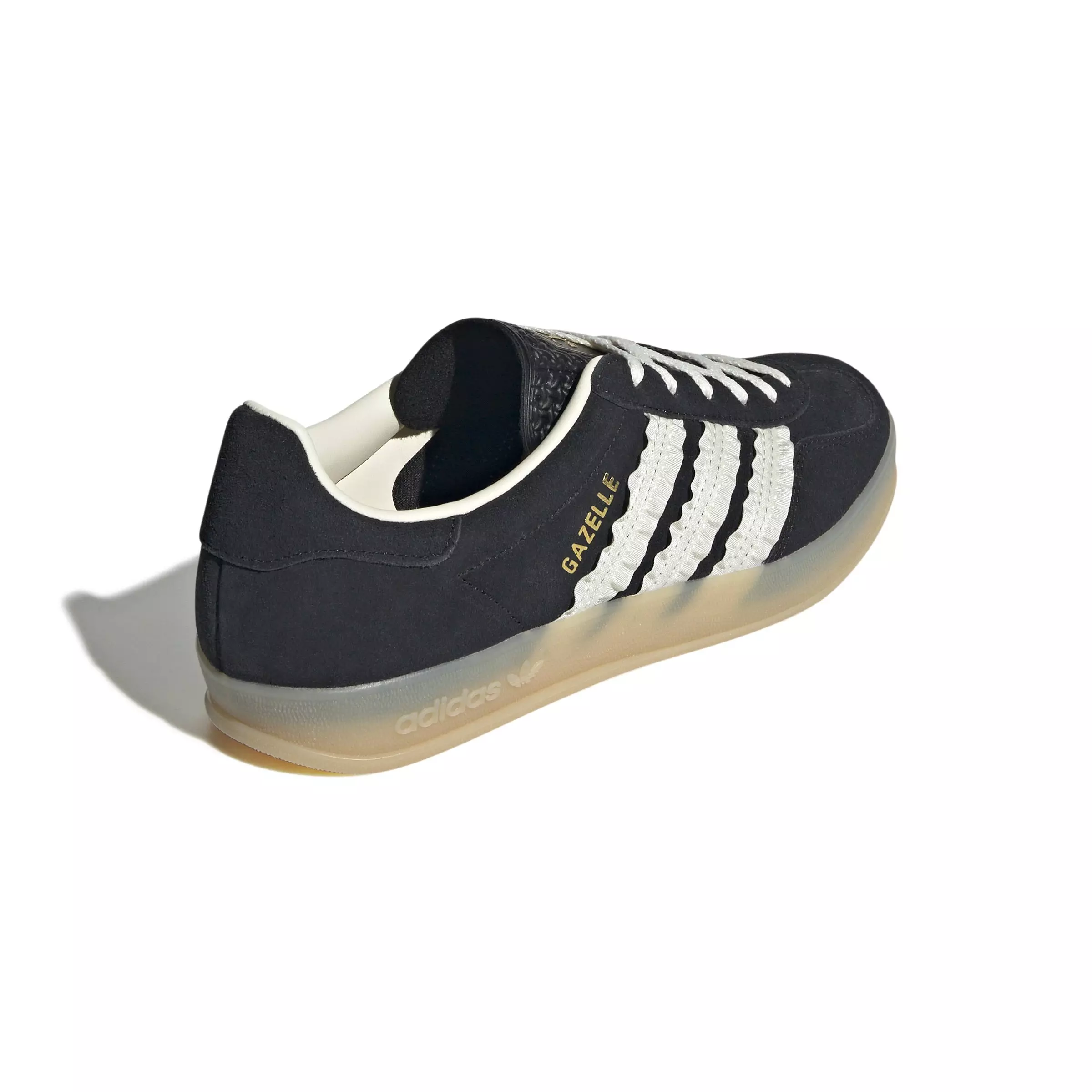 adidas Originals Gazelle Indoor "Core Black/Cream White/Gum" Women's Shoe
