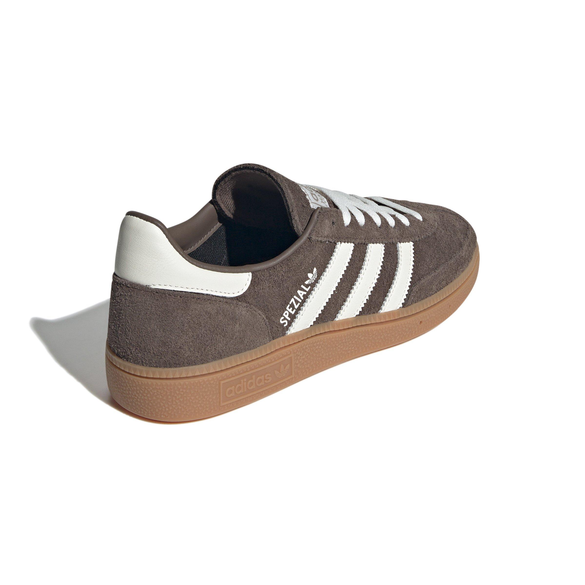 adidas Originals Handball Spezial "Earth Strata/Off White/Gum" Women's Shoe - BROWN/WHITE Thumbnail View 4