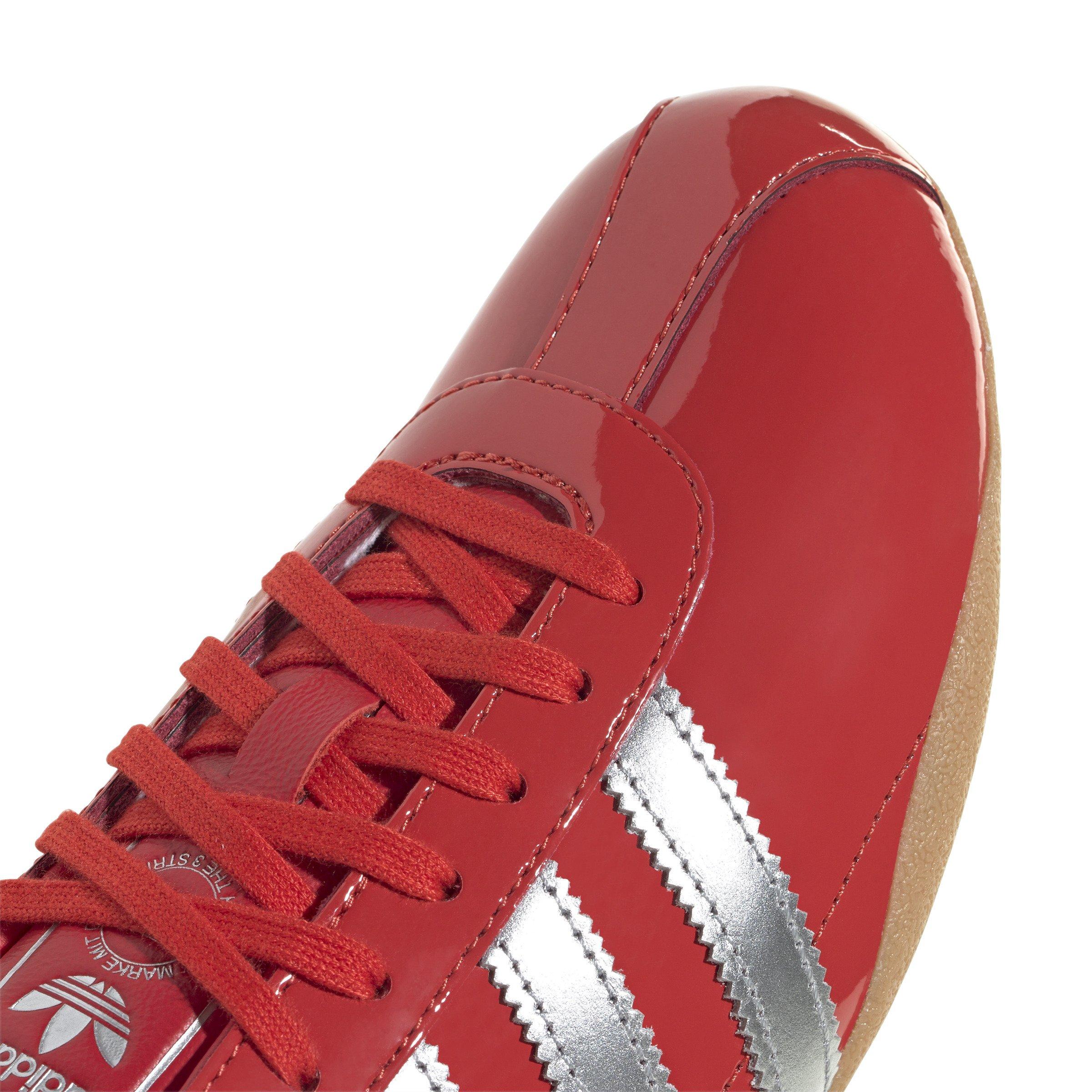 adidas Originals Tokyo "Red/Silver Metallic/Gum" Women's Shoe - RED/SILVER Thumbnail View 3