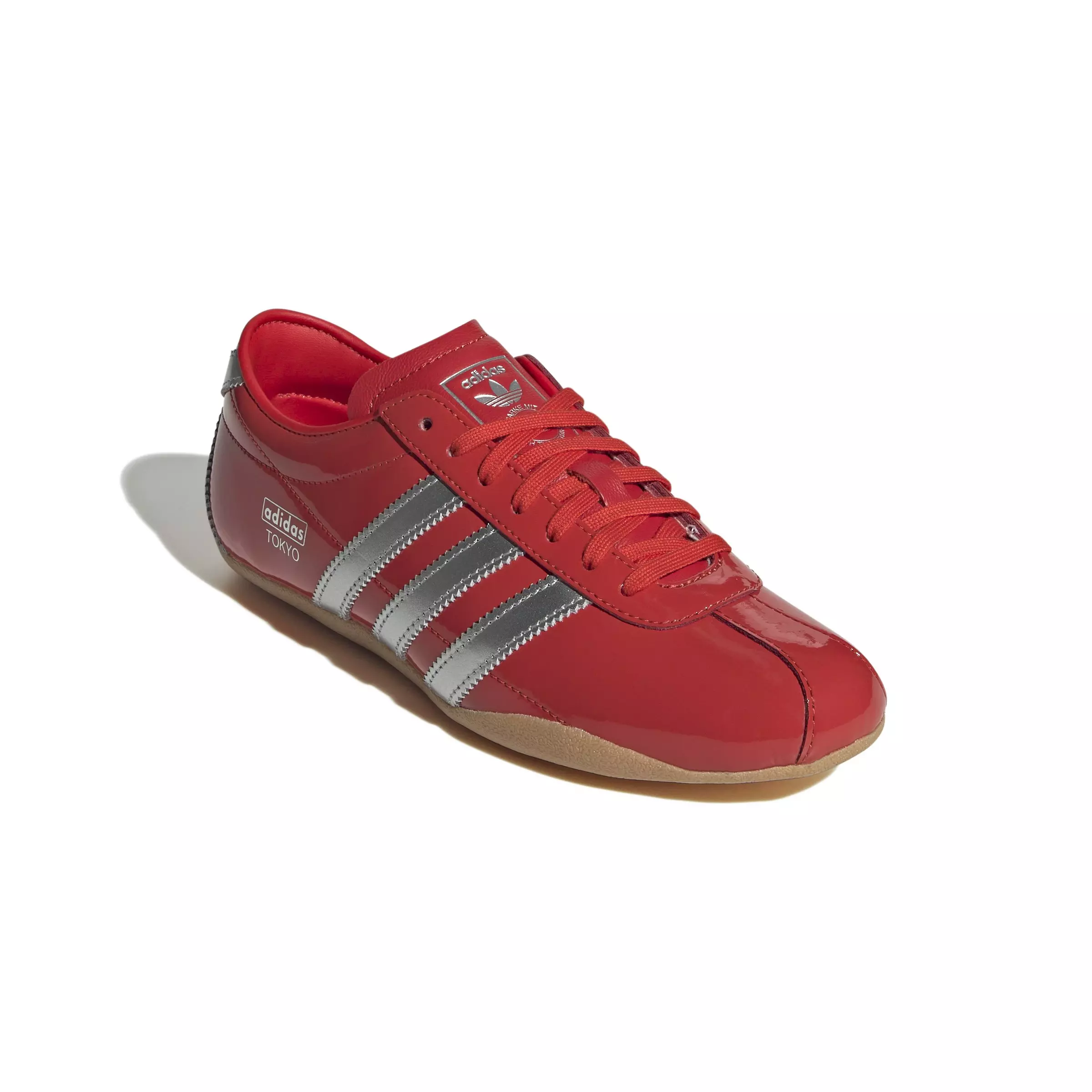 adidas Originals Tokyo "Red/Silver Metallic/Gum" Women's Shoe - RED/SILVER