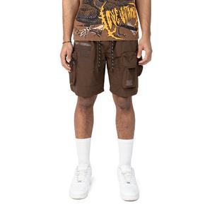 Smoke Rise Men's Utility Cargo Nylon Short - Bison