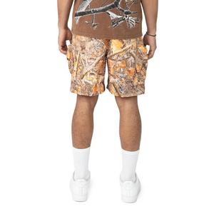 Smoke Rise Men's Utility Cargo Nylon Shorts - Amber