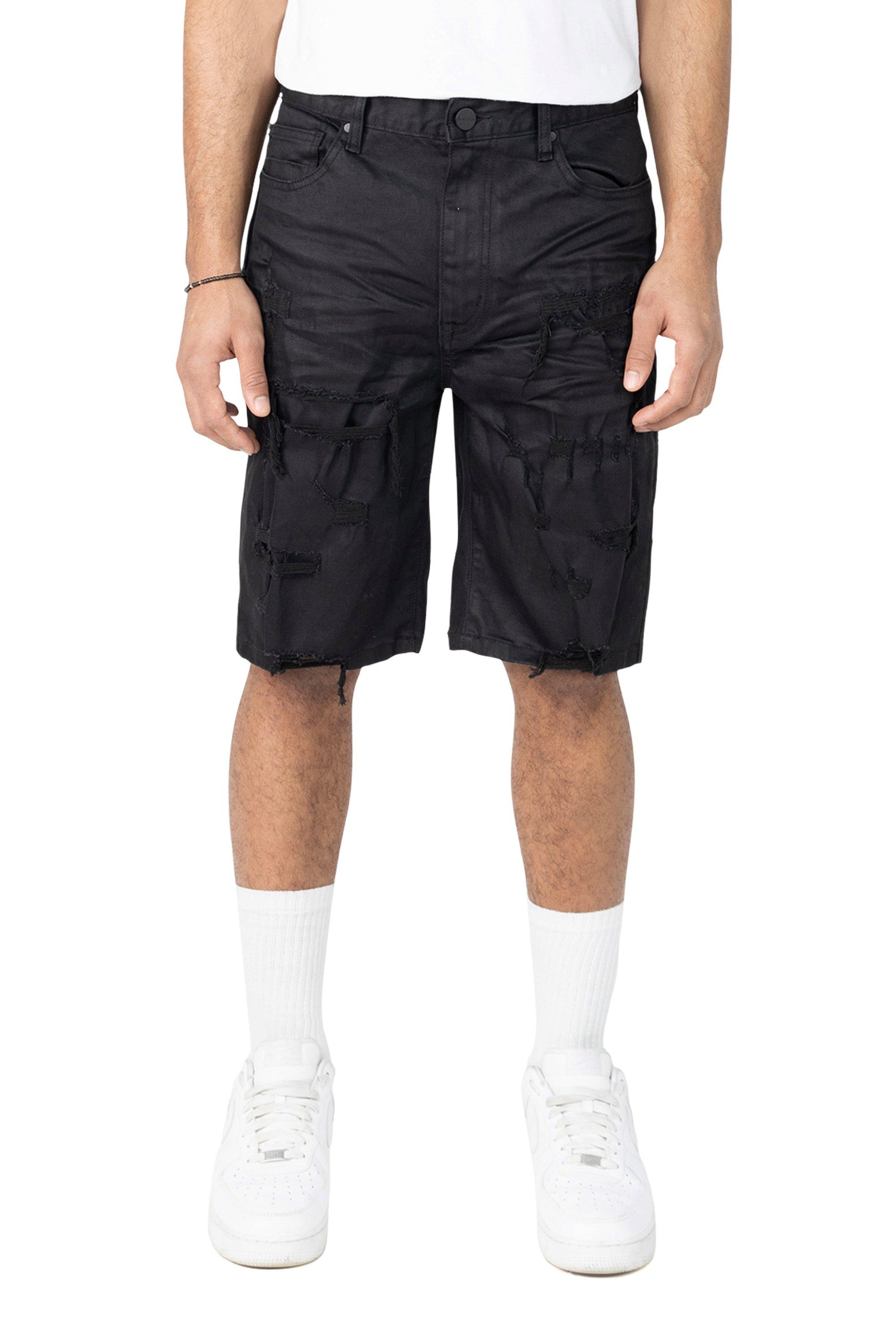 パンツ Back Satin Black Cargo Shorts/Ron Herman パンツ Back Satin Black Cargo Shorts/Ron Herman Amazon.com