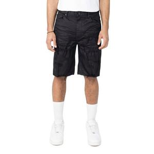 Smoke Rise Men's Comfort Rip N Repair Denim Shorts - Jet Black