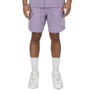 Smoke Rise Men's Lounge Grape Shorts - Paisley Purple