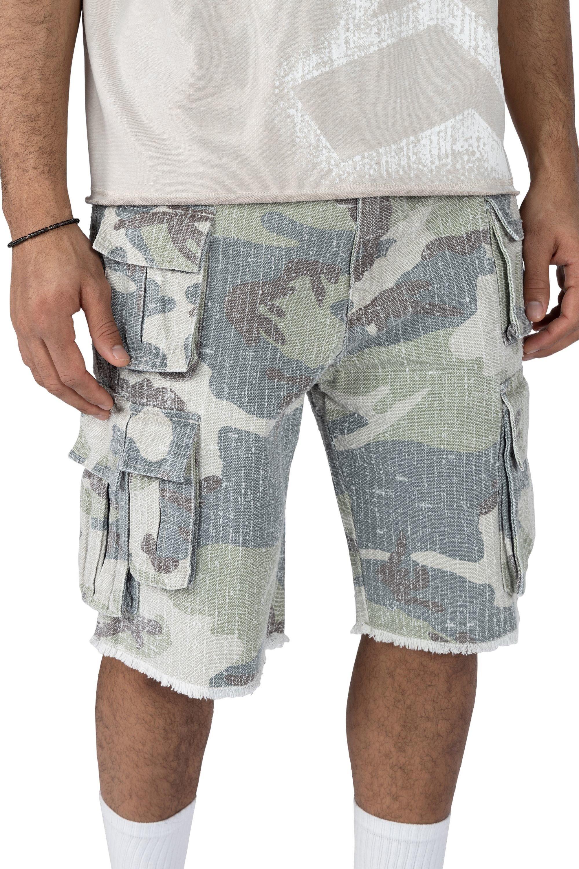 Smoke Rise Men's Comfort Twill Shorts - Earthstone Camo - CAMOUFLAGE Thumbnail View 1