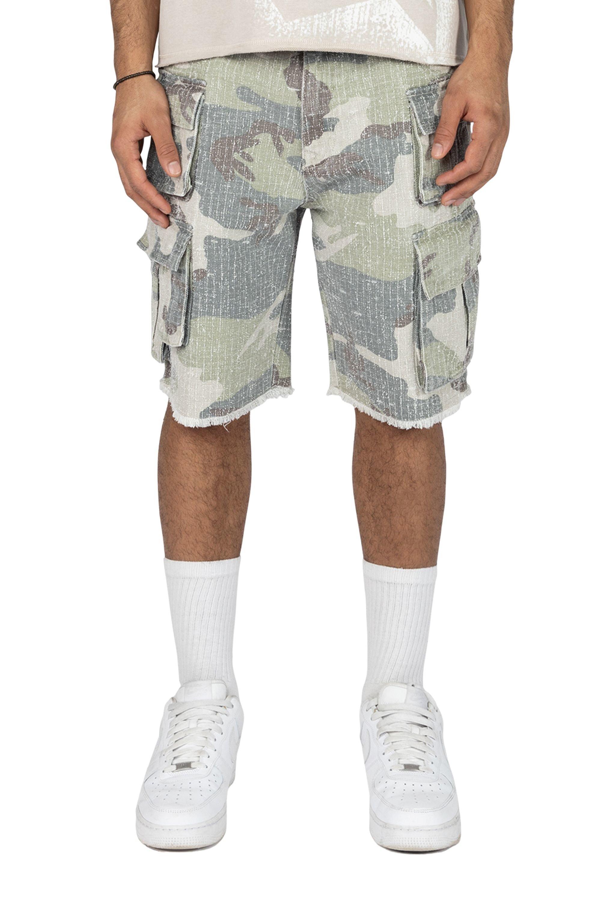 Smoke Rise Men's Comfort Twill Shorts - Earthstone Camo - CAMOUFLAGE Thumbnail View 3