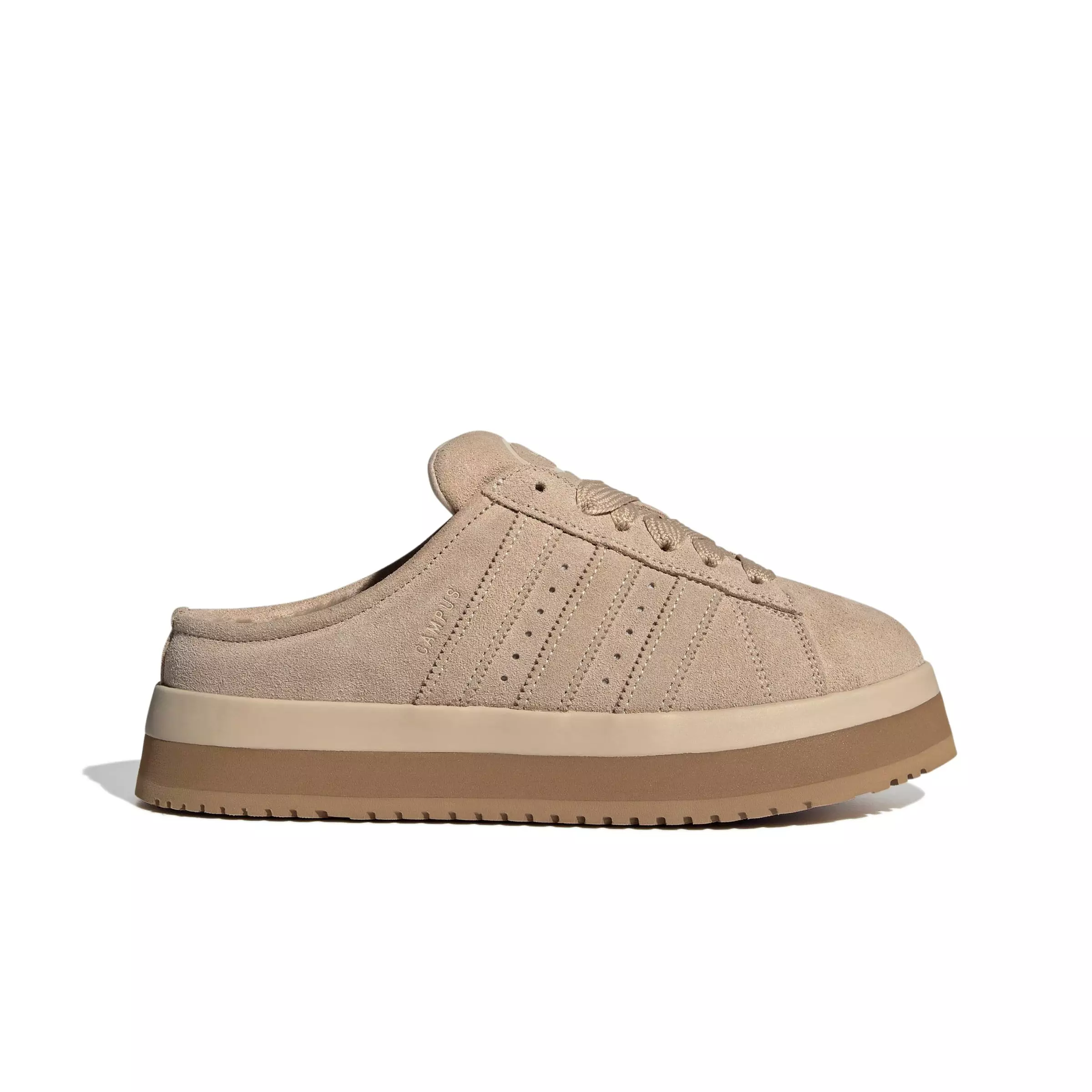 adidas Originals Campus 00s "Magic Beige/Gum" Women's Mule - BEIGE