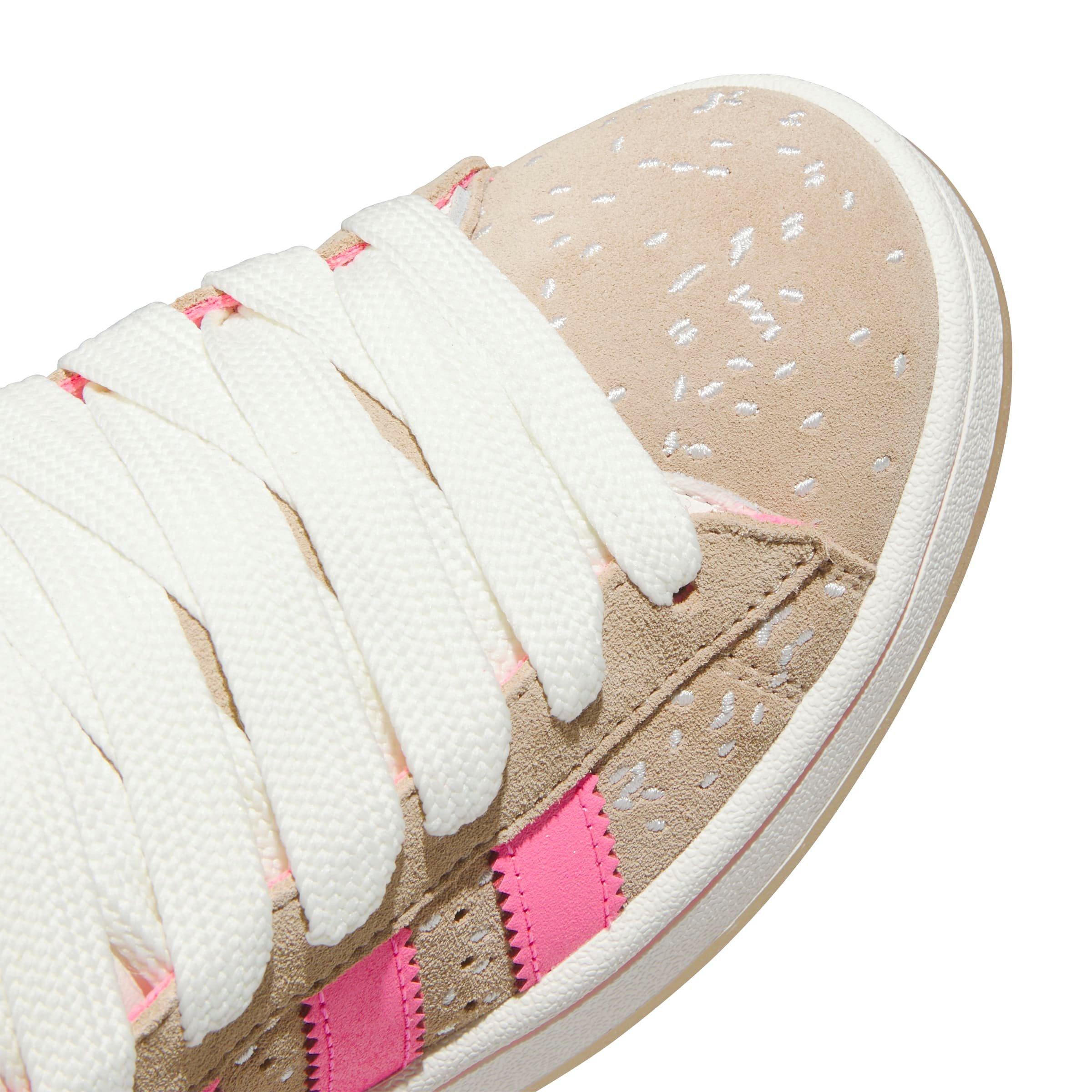adidas Originals Women's Suede Lace Up Shoes - Tan