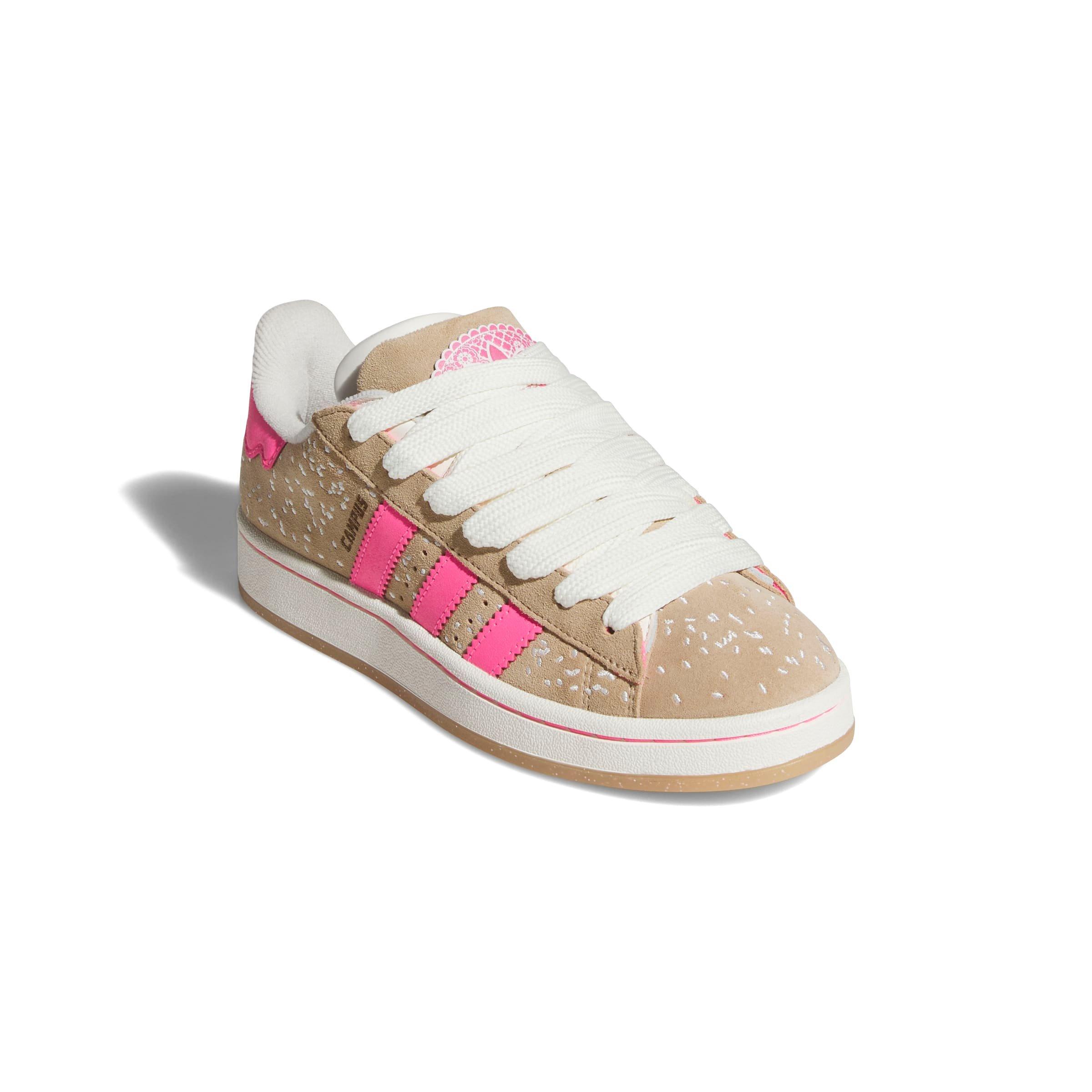 adidas Originals Campus 00s "Warm Sandstone/Lucid Pink/White" Women's Shoe - TAN Thumbnail View 6