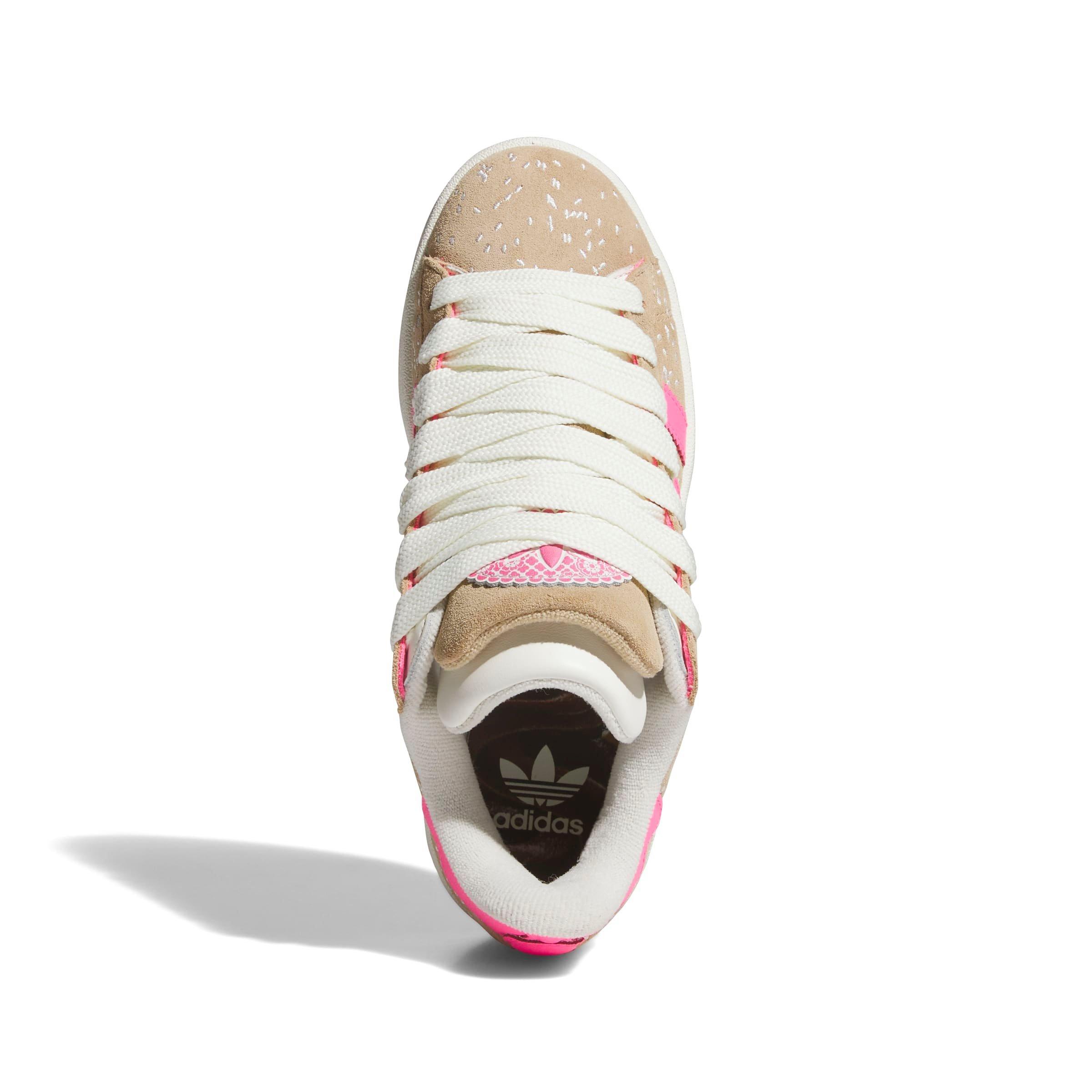 adidas Originals Women's Suede Lace Up Shoes - Tan