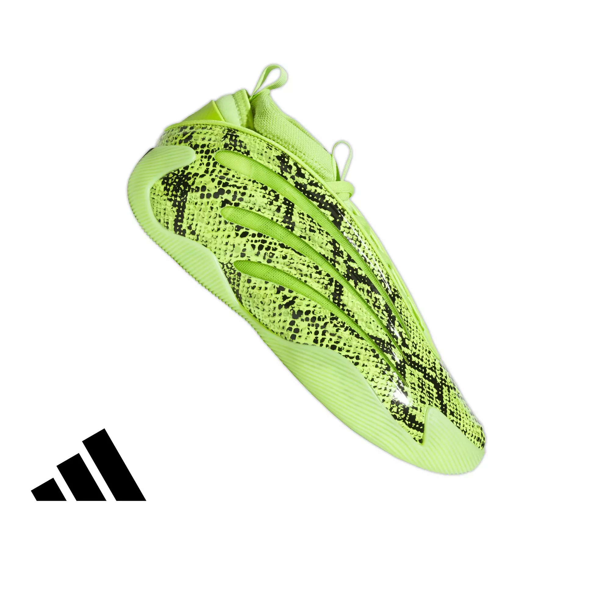 adidas Harden Volume 9 "Snakeskin" Men's Basketball Shoe - SOLAR SLIME/BLACK