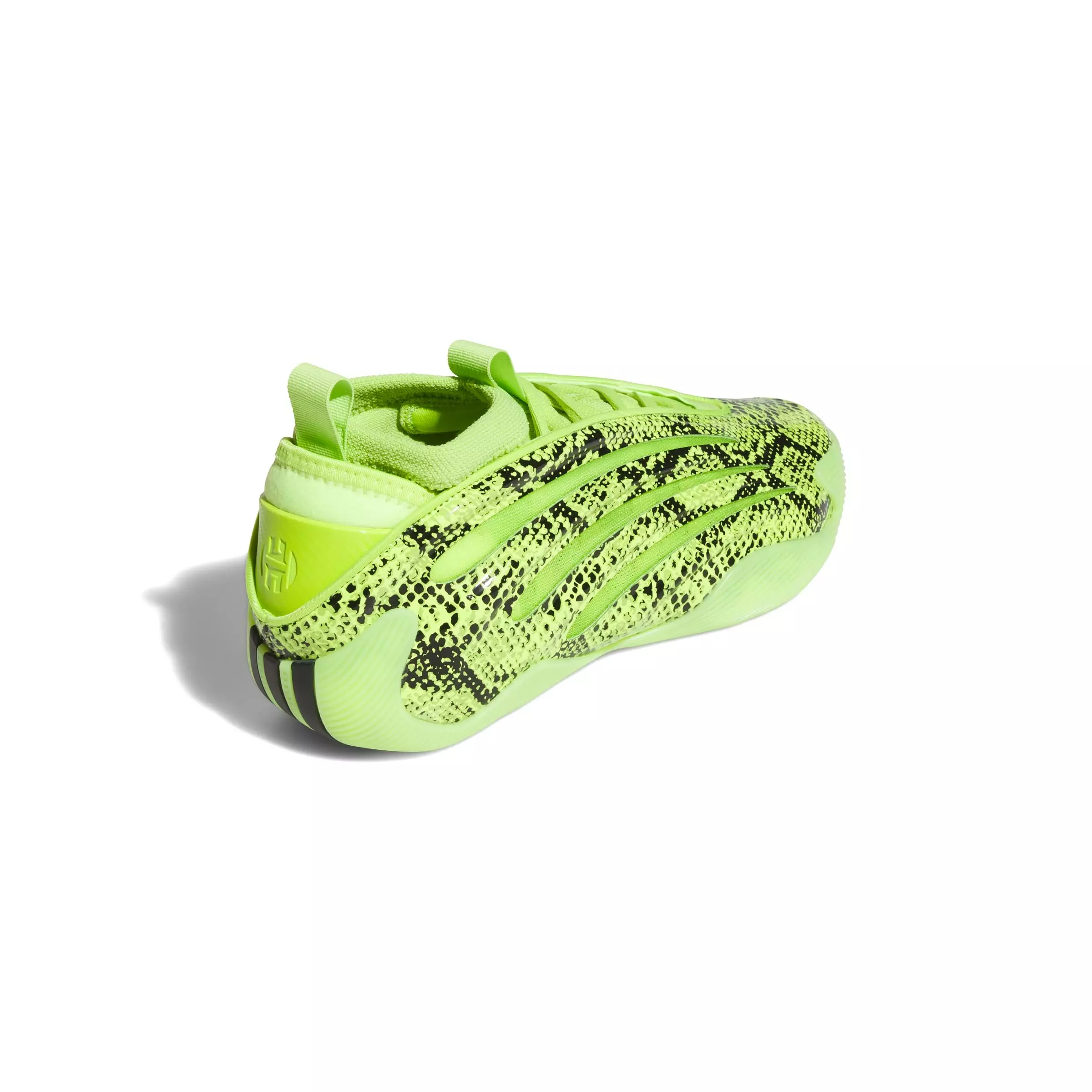 adidas Harden Volume 9 "Snakeskin" Men's Basketball Shoe - SOLAR SLIME/BLACK