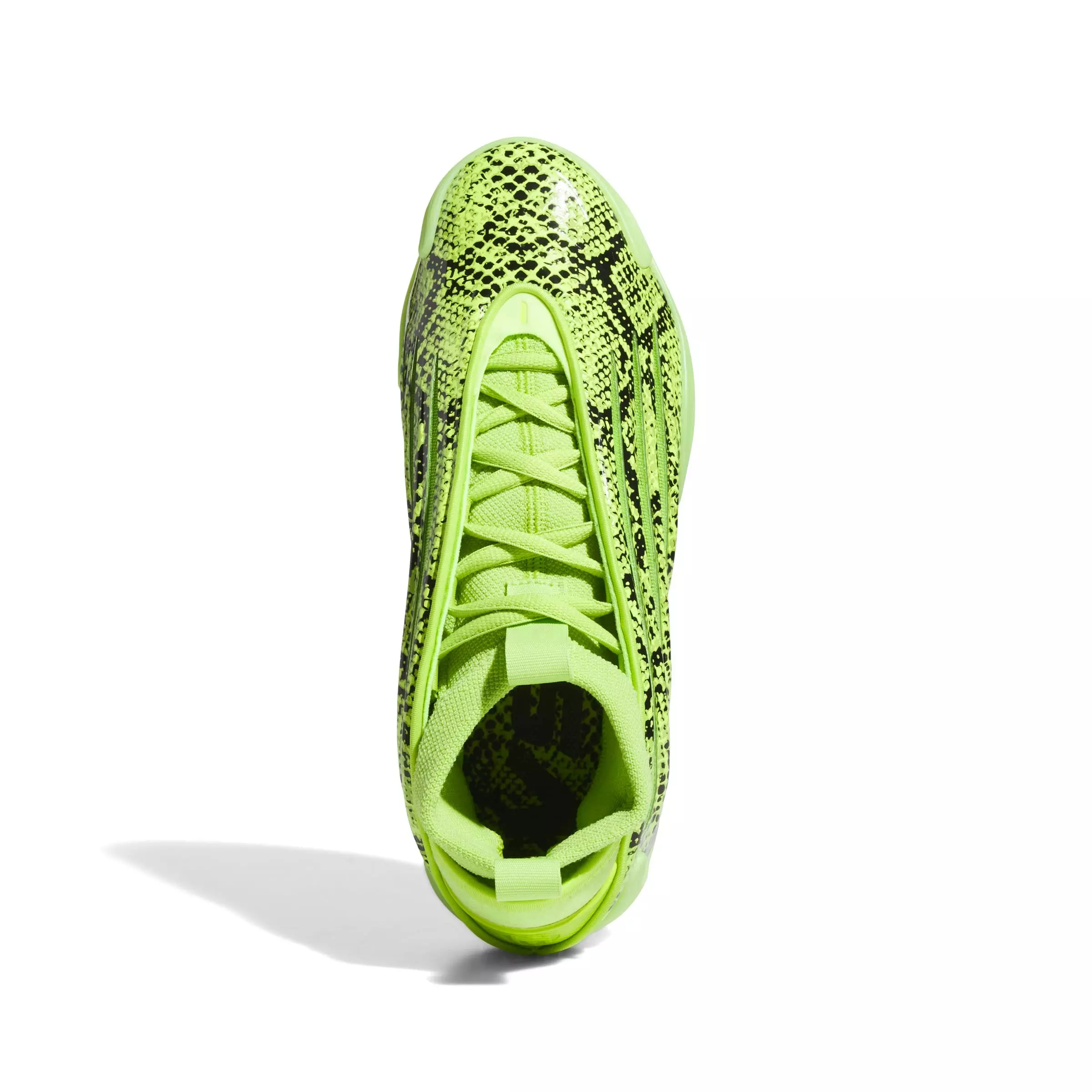 adidas Harden Volume 9 "Snakeskin" Men's Basketball Shoe - SOLAR SLIME/BLACK