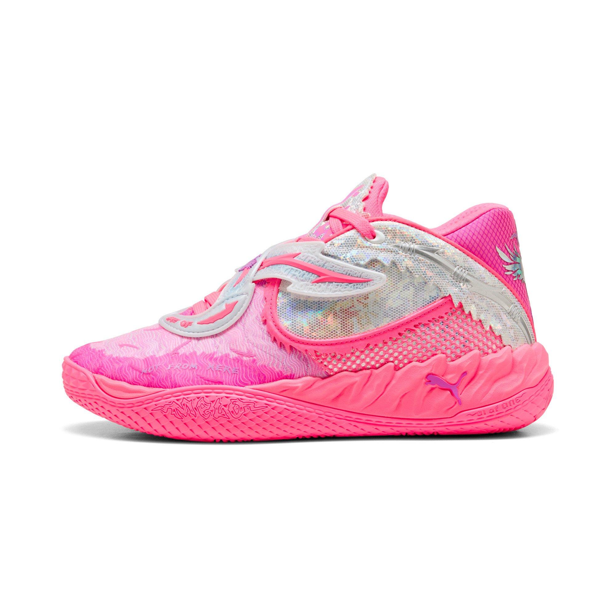 PUMA x Lamelo Ball MB.05 "World Tour" Men's Basketball Shoe - PINK Thumbnail View 4
