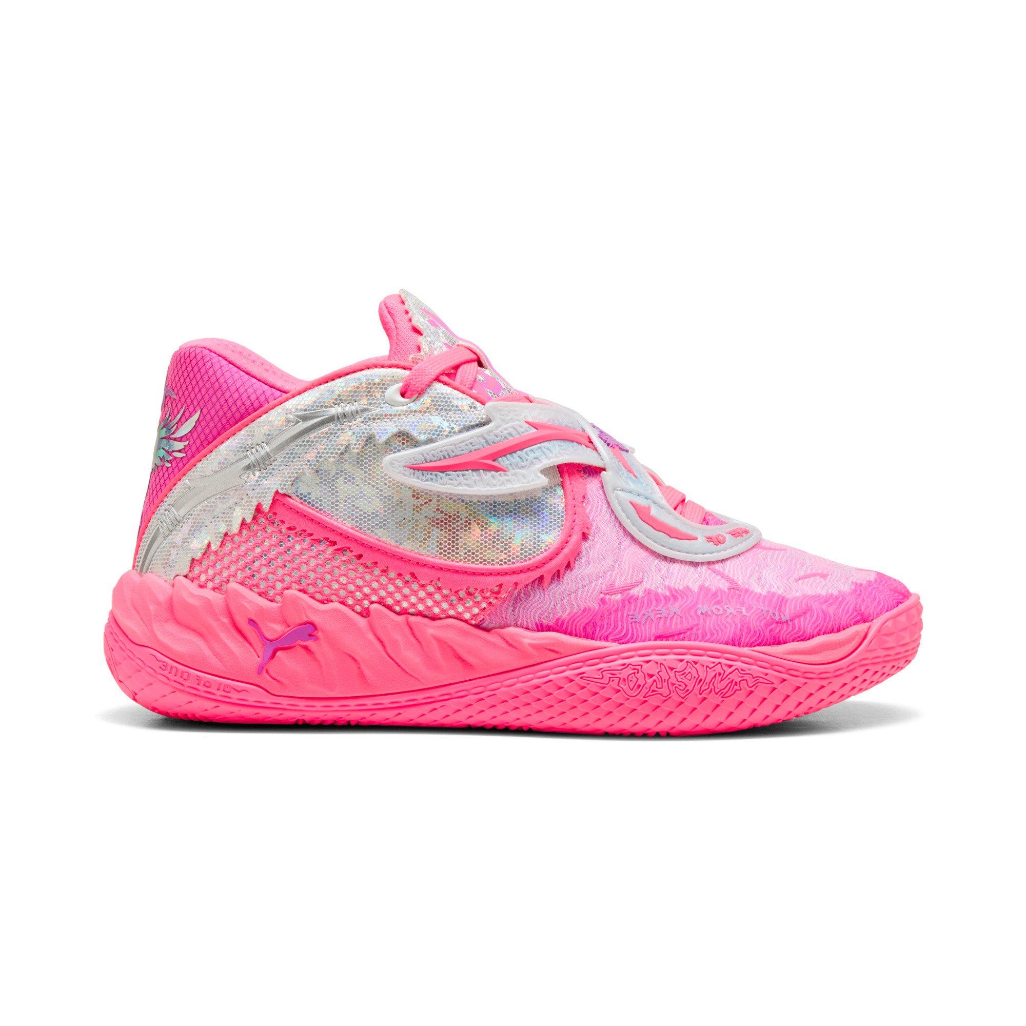 PUMA x Lamelo Ball MB.05 "World Tour" Men's Basketball Shoe - PINK Thumbnail View 1