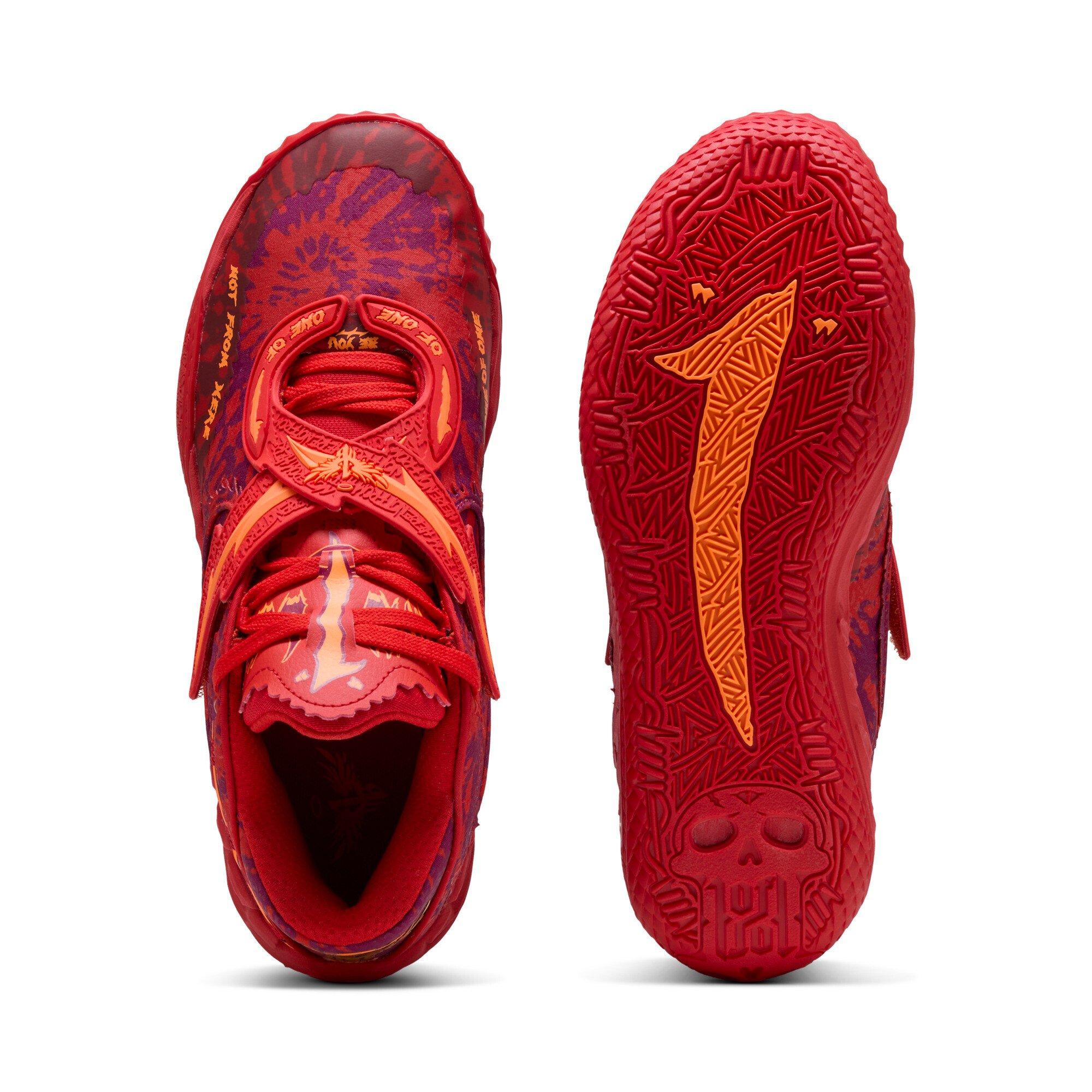 PUMA x LaMelo Ball MB.05 "Encore" Men's Basketball Shoe - RED Thumbnail View 5