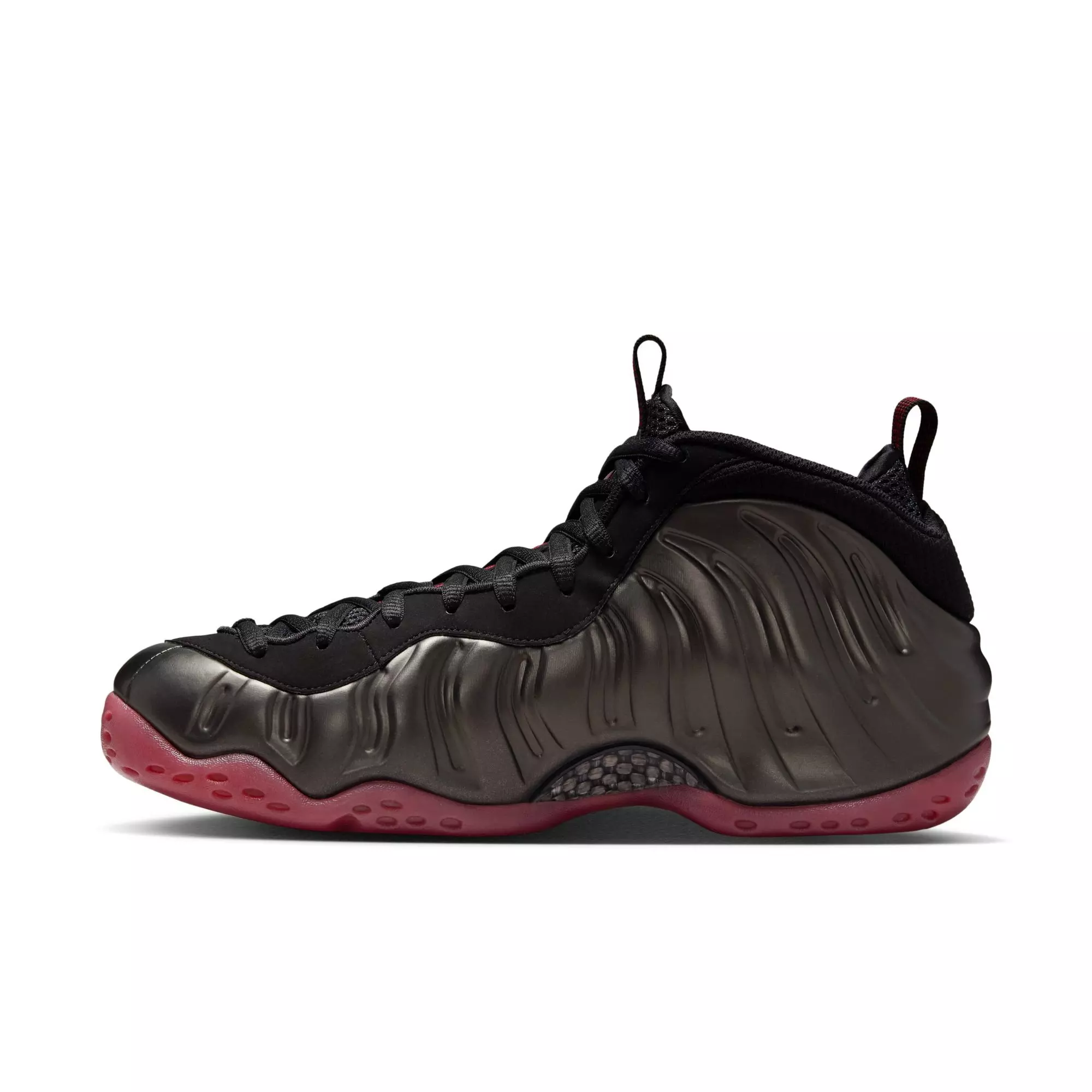 Nike Air Foamposite One "Cough Drop" Men's Shoe - BLACK/VARSITY RED