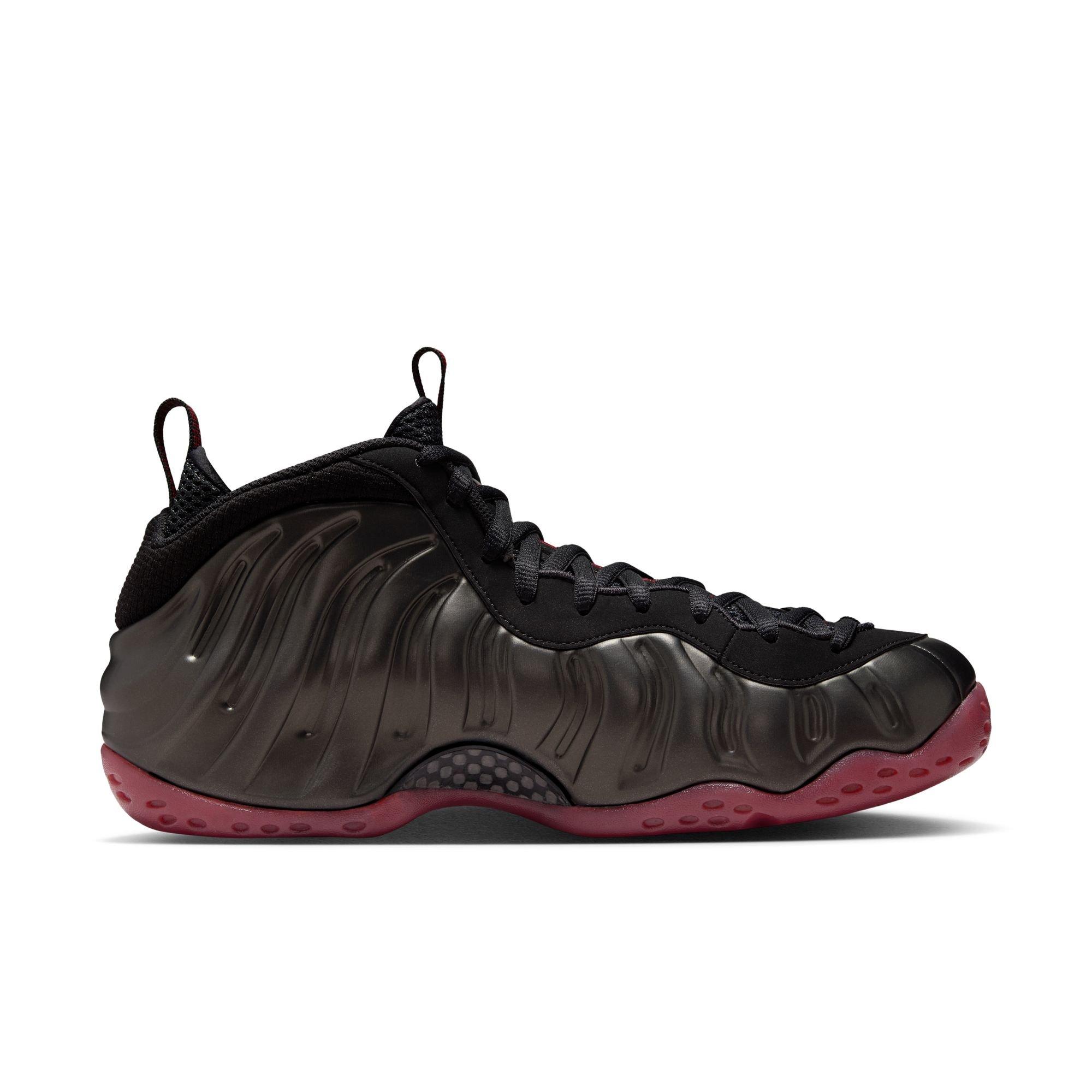 Nike Air Foamposite One "Cough Drop" Men's Shoe - BLACK/VARSITY RED Thumbnail View 2