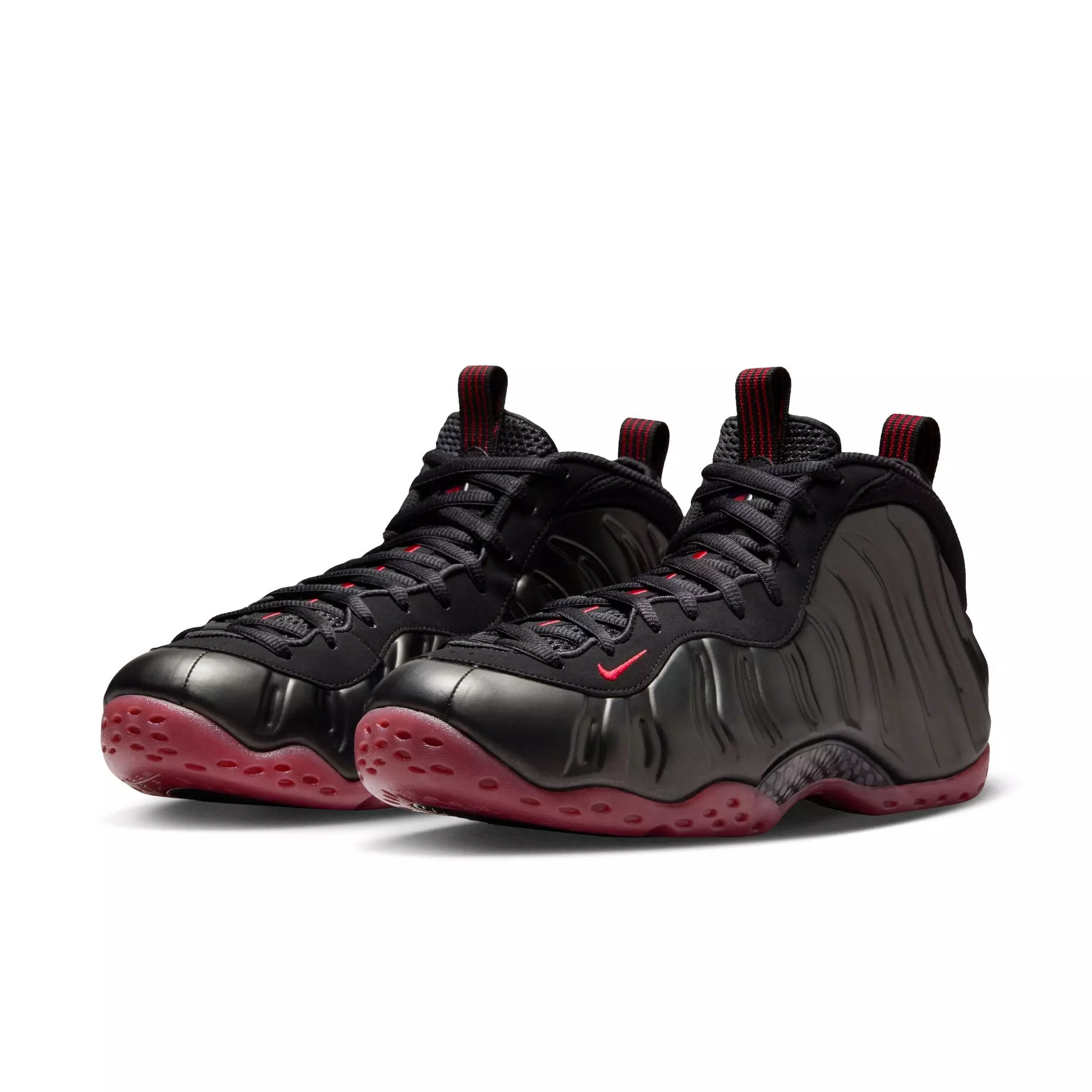 Nike Air Foamposite One "Cough Drop" Men's Shoe - BLACK/VARSITY RED