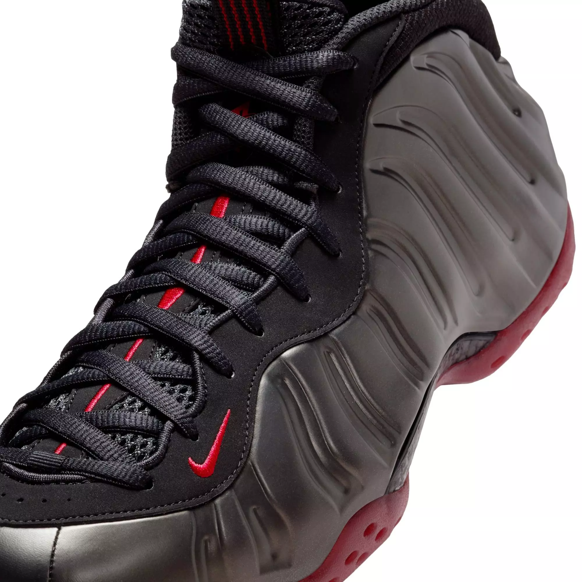 Nike Air Foamposite One "Cough Drop" Men's Shoe - BLACK/VARSITY RED