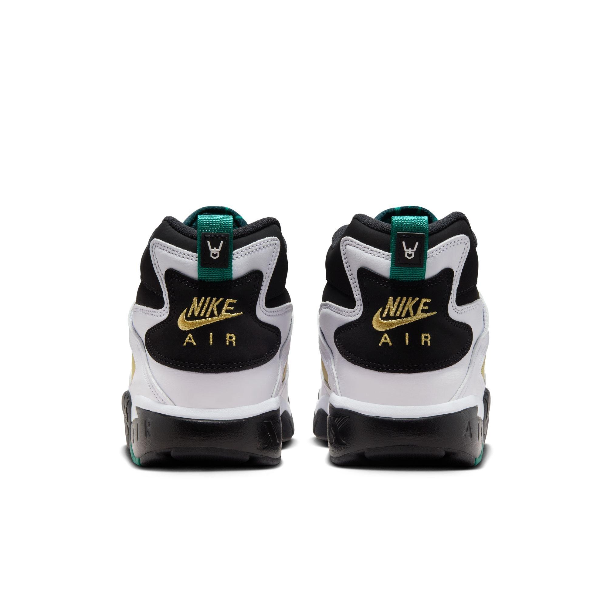 Nike Air Diamond Turf '93 "Emerald" Men's Shoe - BLACK/MYSTIC GREEN/WHITE Thumbnail View 8