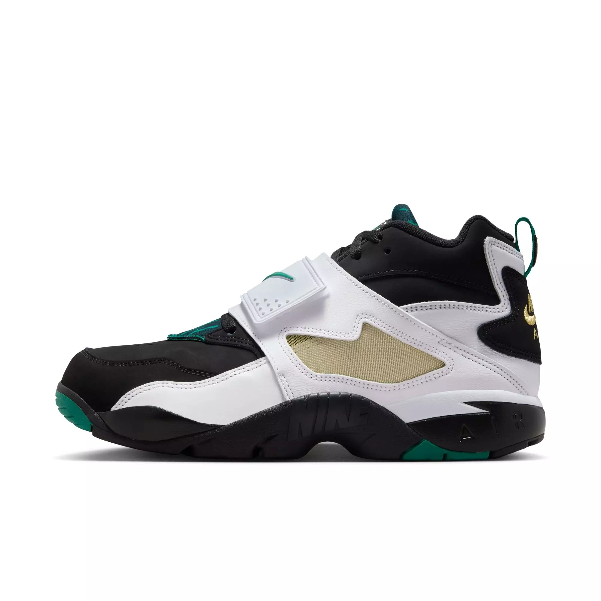 Nike Air Diamond Turf '93 "Emerald" Men's Shoe - BLACK/MYSTIC GREEN/WHITE