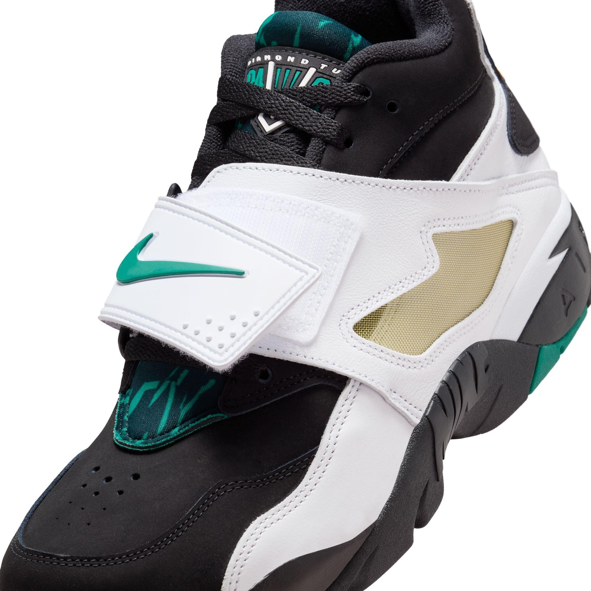 Nike Air Diamond Turf '93 "Emerald" Men's Shoe - BLACK/MYSTIC GREEN/WHITE Thumbnail View 4