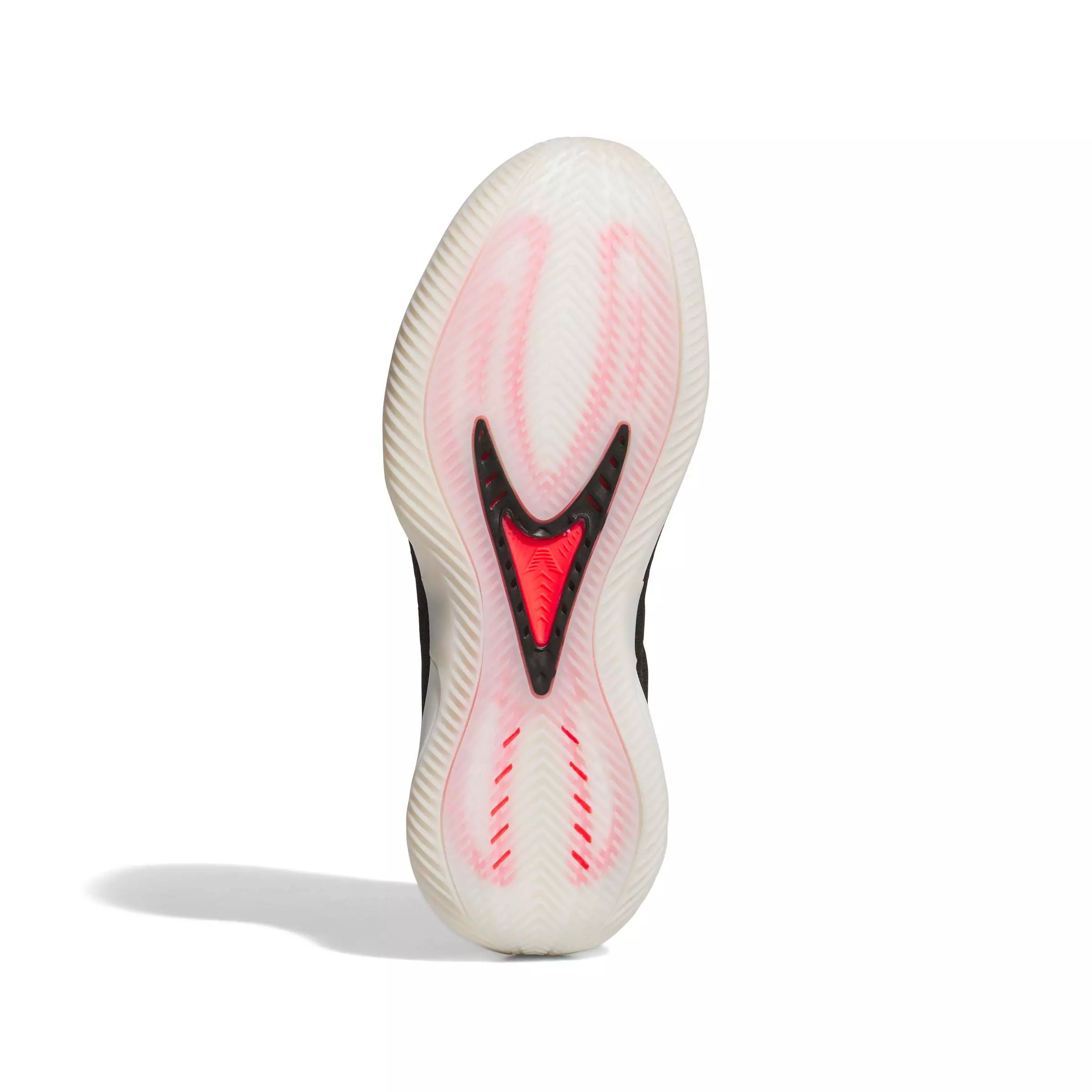 adidas Anthony Edwards 2 "Zero Metallic" Men's Basketball Shoe - BLACK/ZERO METALLIC/LUCID RED