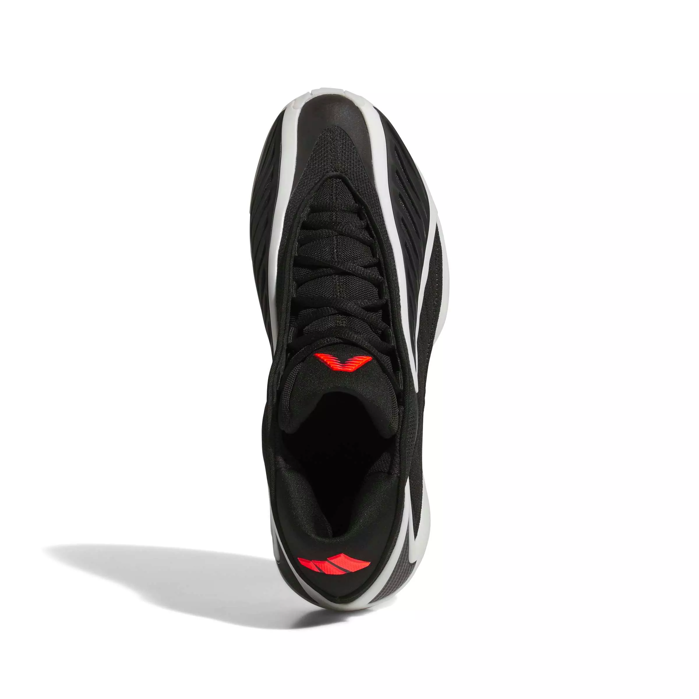 adidas Anthony Edwards 2 "Zero Metallic" Men's Basketball Shoe - BLACK/ZERO METALLIC/LUCID RED