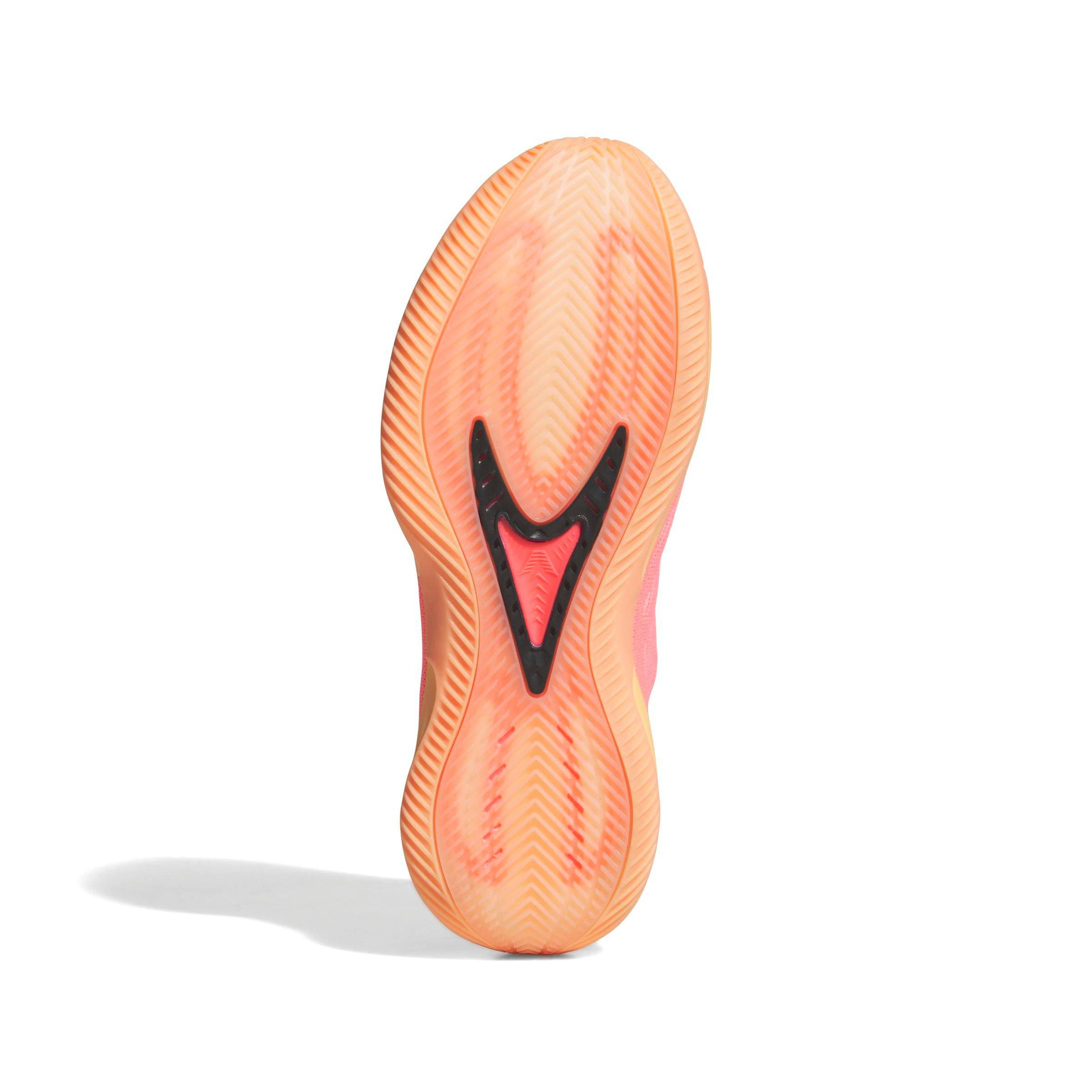 adidas Anthony Edwards 2 "Acid Orange" Men's Basketball Shoe - ACID ORANGE/BLACK/ACID RED Thumbnail View 8