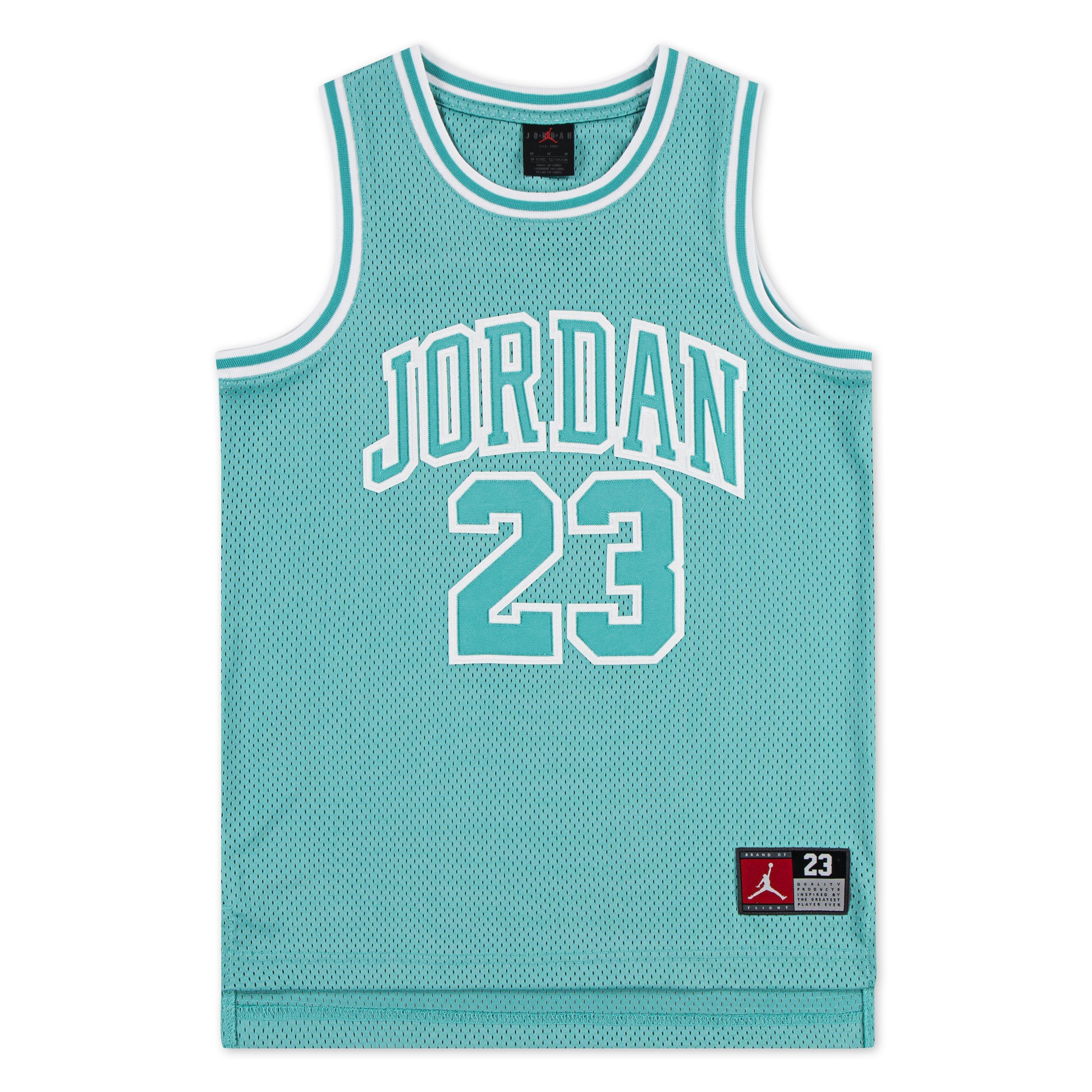 Jordan Big Boys' Sleeveless 23 Graphic Jersey - Teal