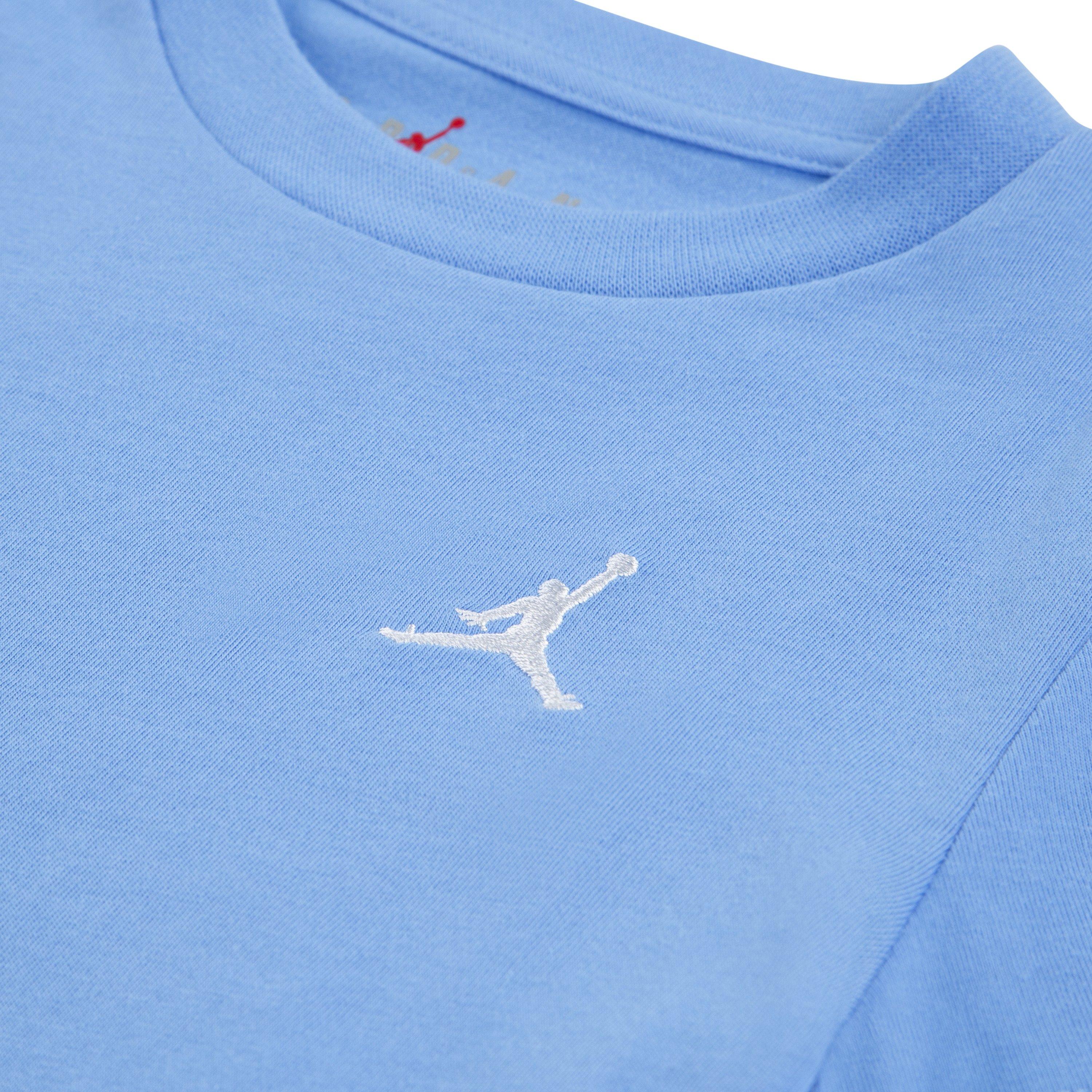 Jordan Brooklyn Essential Fleece Short Little ​Boys' University Blue Set
