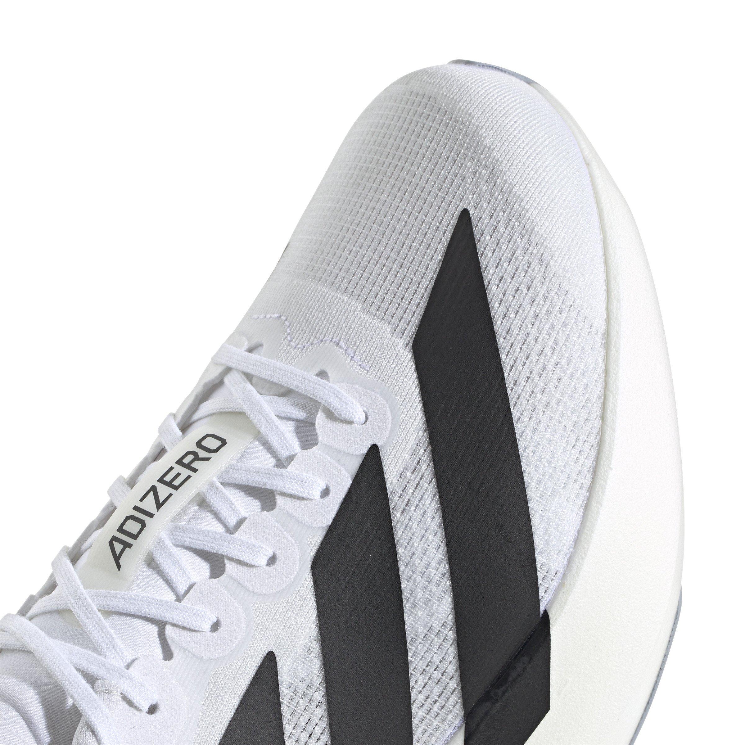 adidas Adizero Evo SL "Ftwr White/Core Black" Men's Running Shoe - WHITE/BLACK Thumbnail View 3