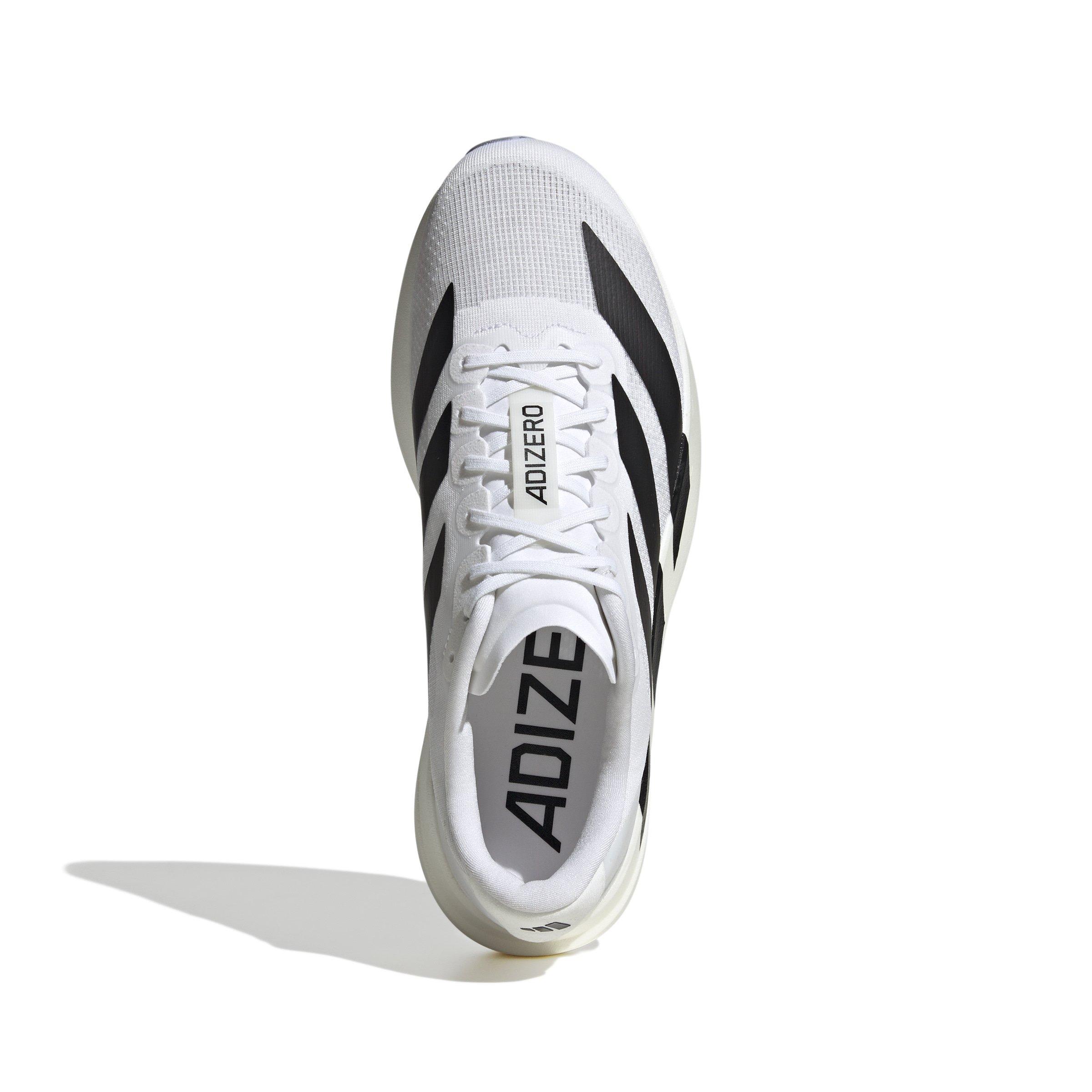 adidas Adizero Evo SL "Ftwr White/Core Black" Men's Running Shoe - WHITE/BLACK Thumbnail View 4