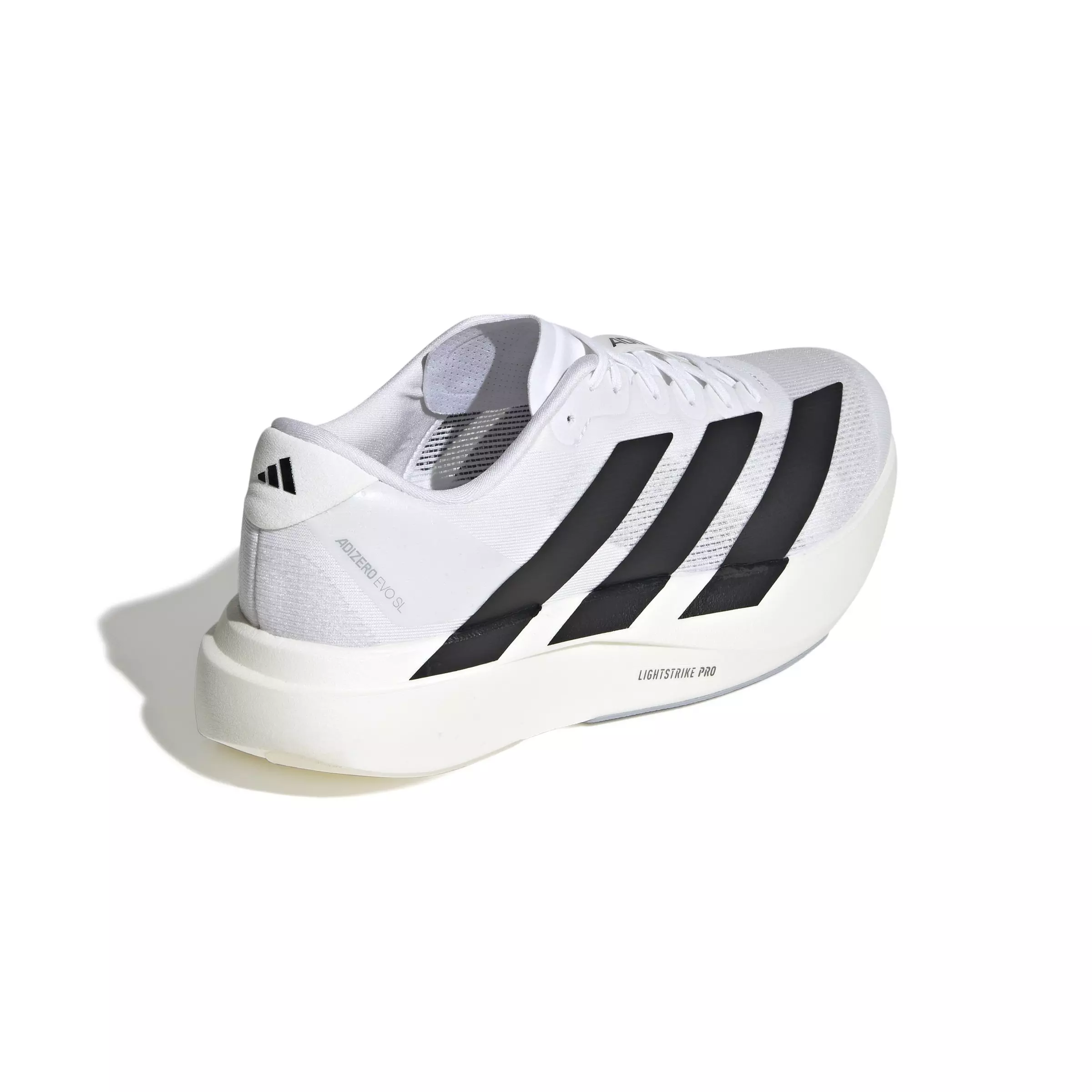 adidas Adizero Evo SL "Ftwr White/Core Black" Men's Running Shoe - WHITE/BLACK