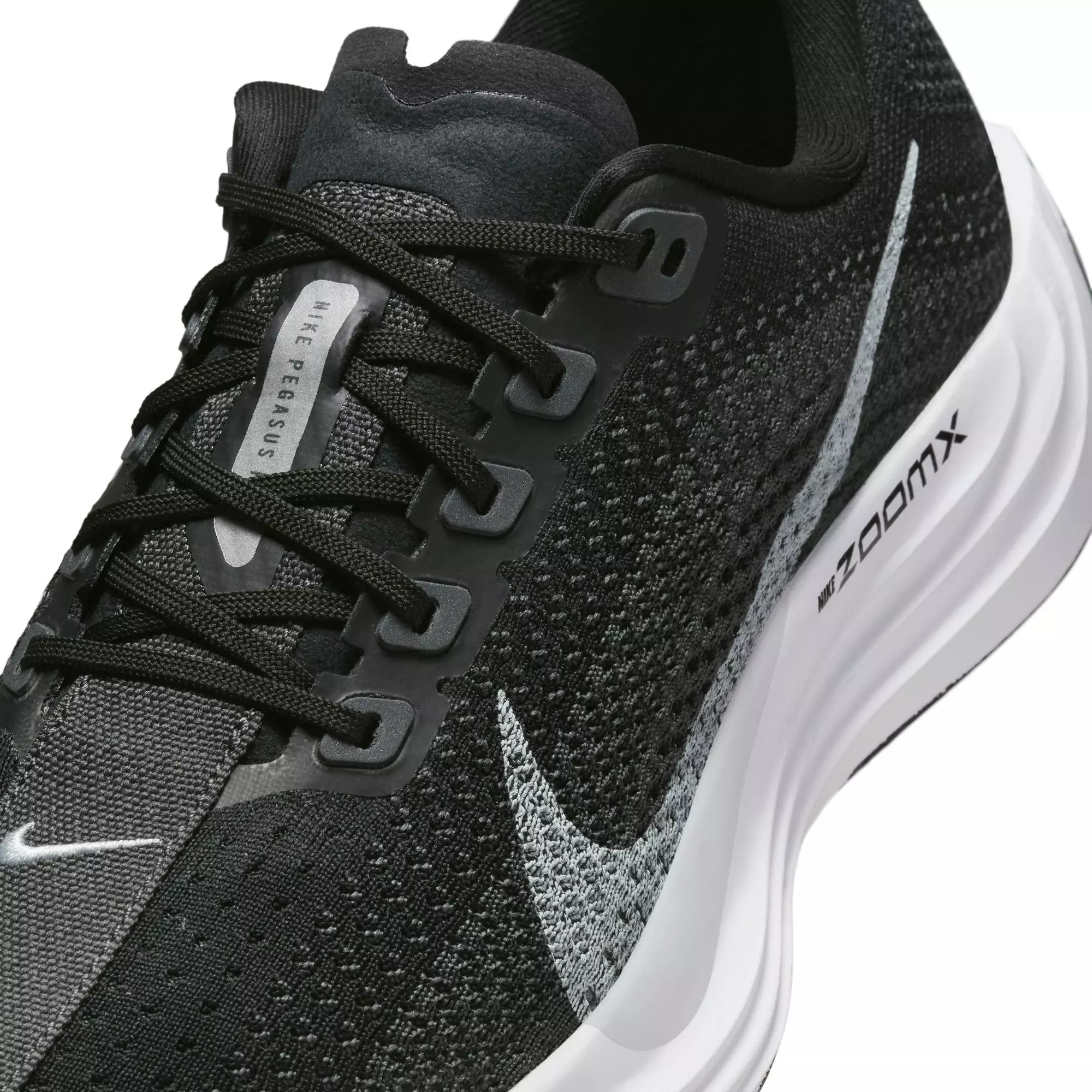 Nike Pegasus Plus "Black/Pure Platinum/Anthracite/White" Women's Road Running Shoe - BLACK/WHITE