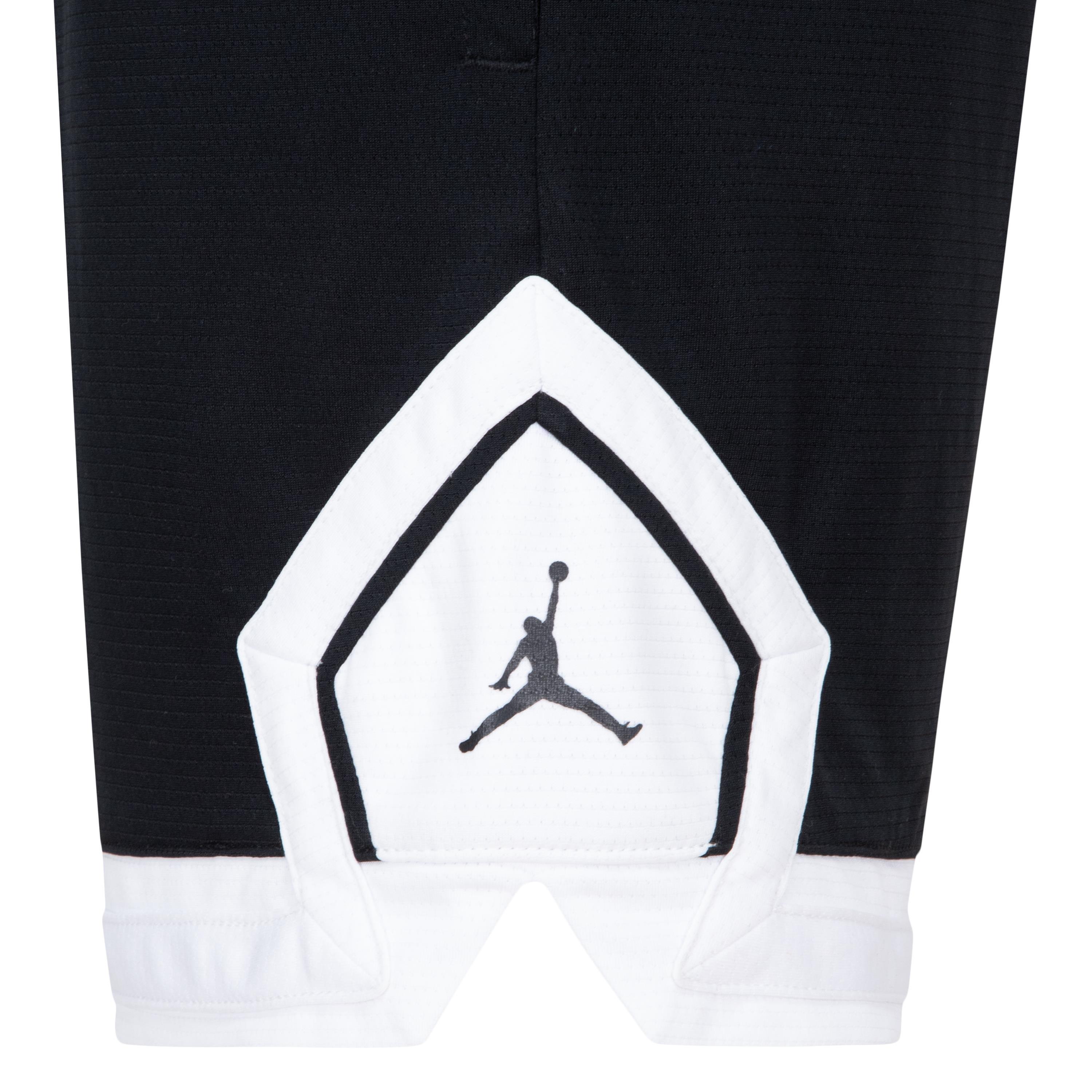 Jordan Sportswear Diamond  Big Girls' Black Shorts