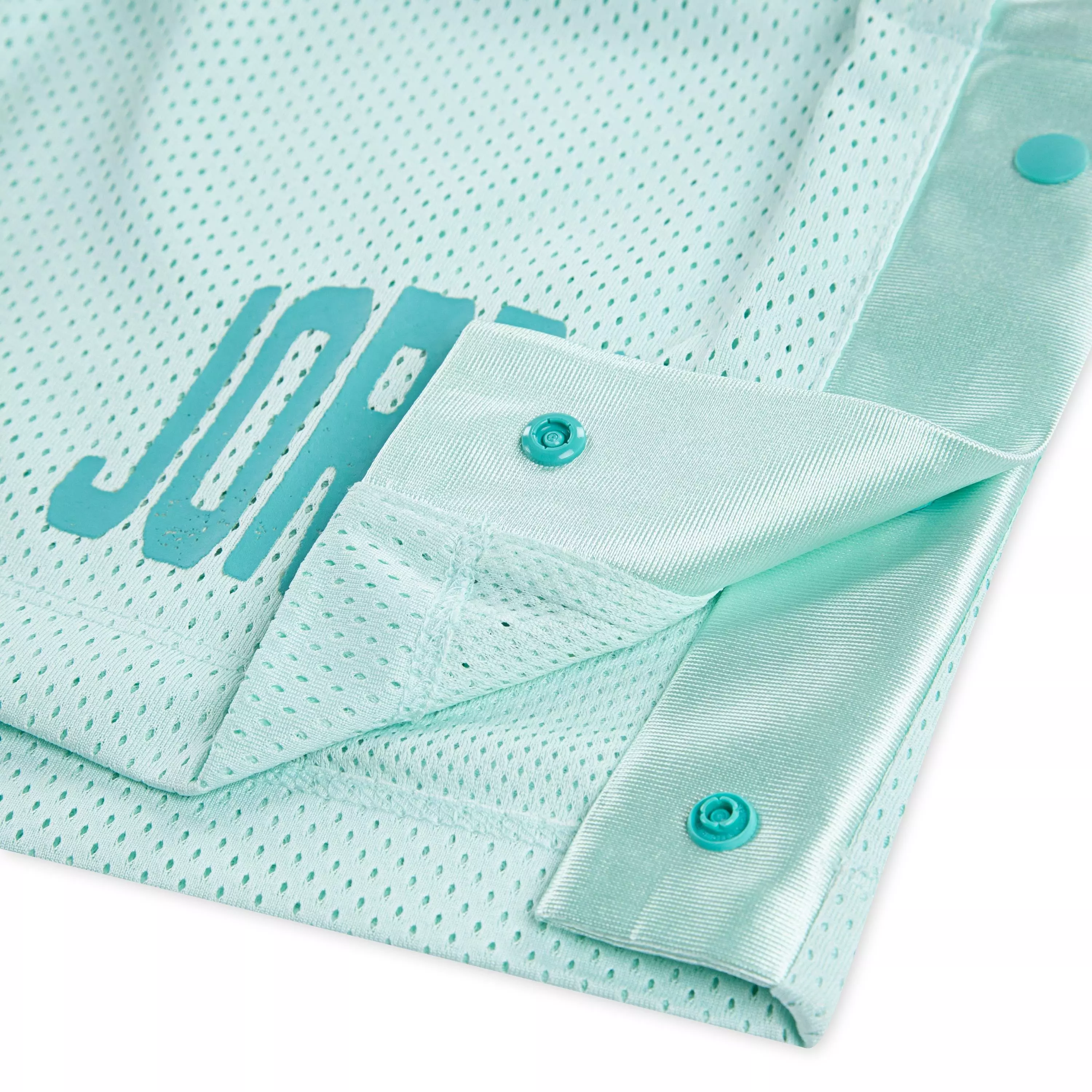 Jordan Big Girls' JM Training Mesh Shorts - Igloo - GREEN