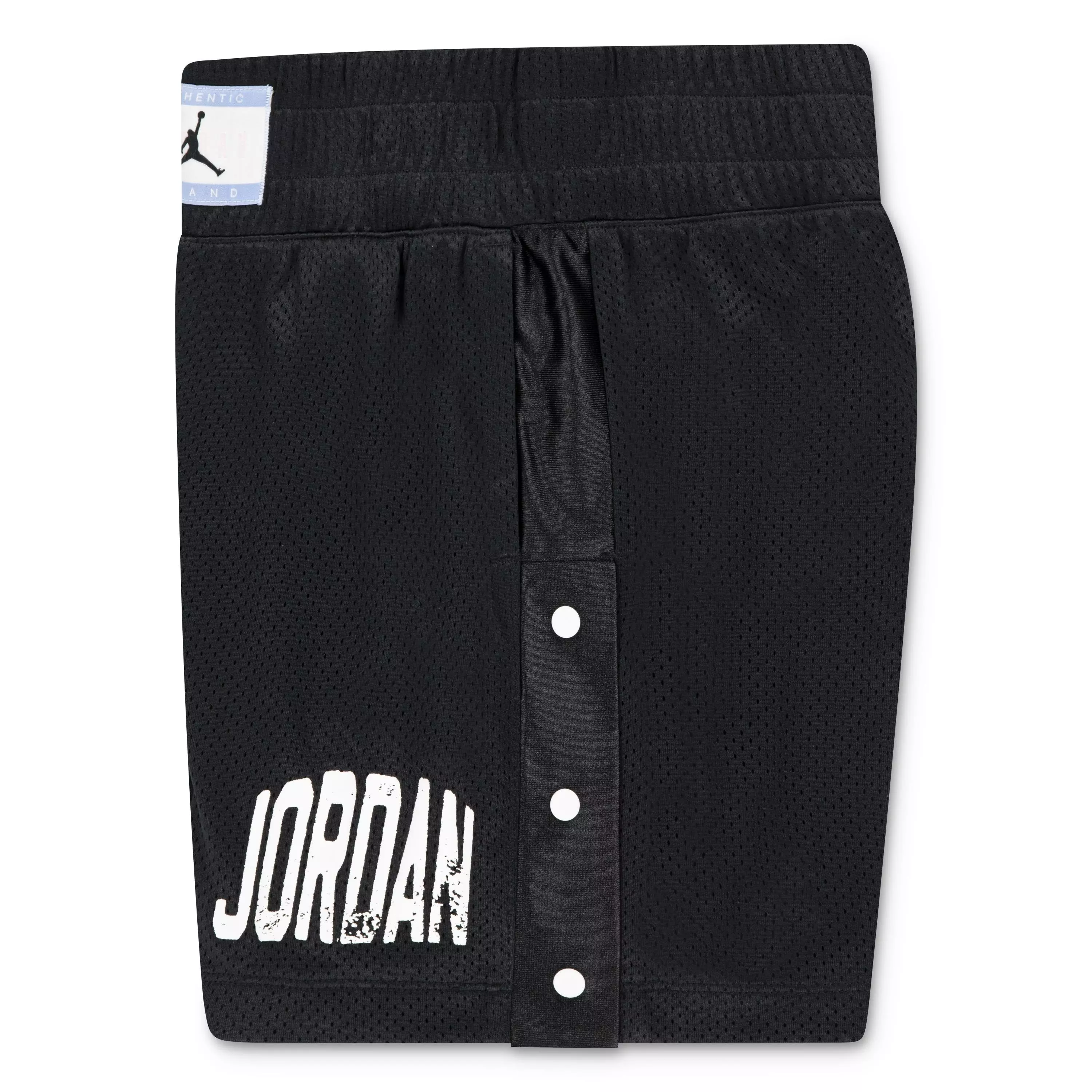 Jordan Big Girls' JM Training Mesh Shorts - Black - BLACK