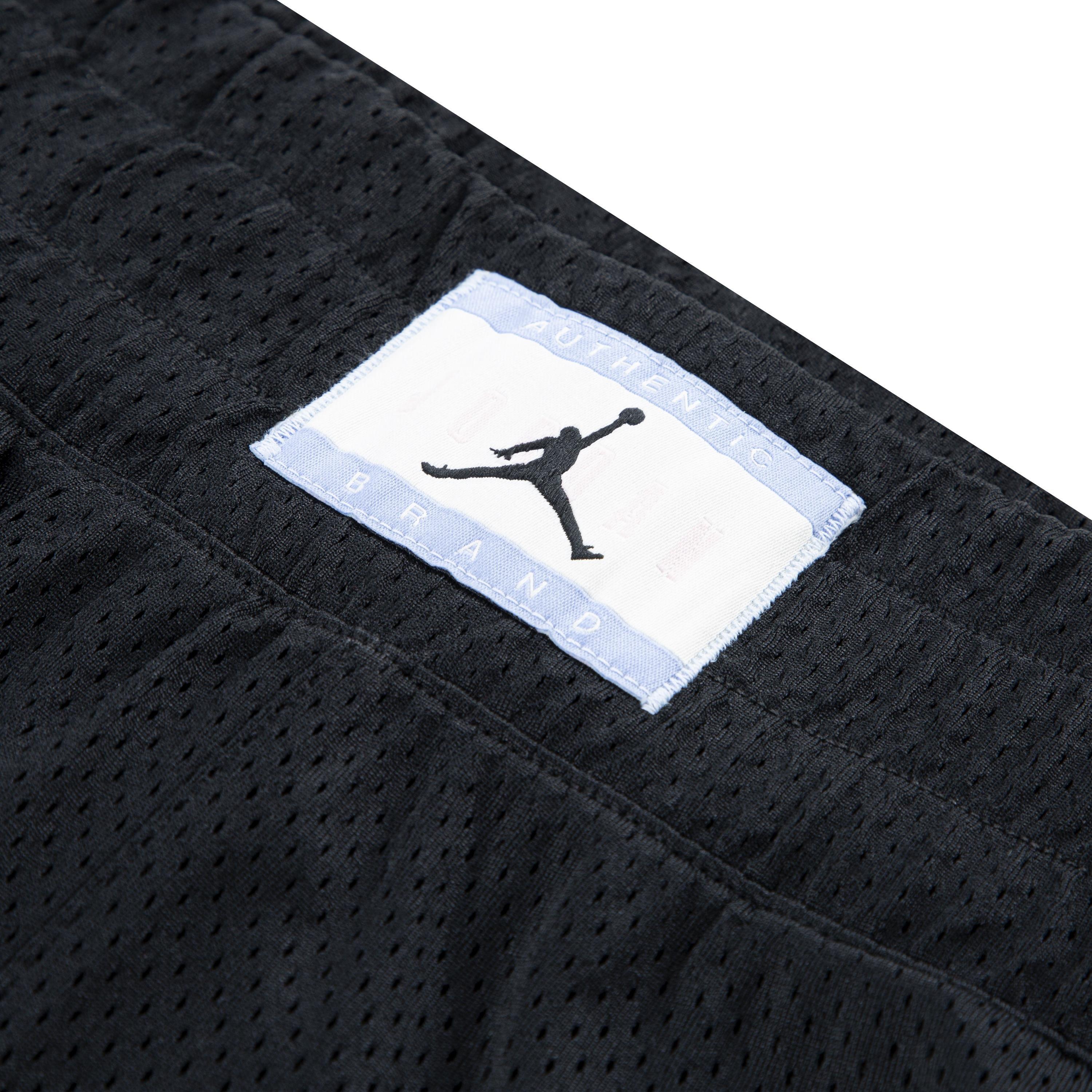 Jordan JM Training Mesh Big Girls' Black Shorts