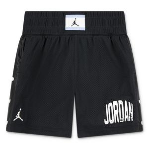 Jordan Big Girls' JM Training Mesh Shorts - Black