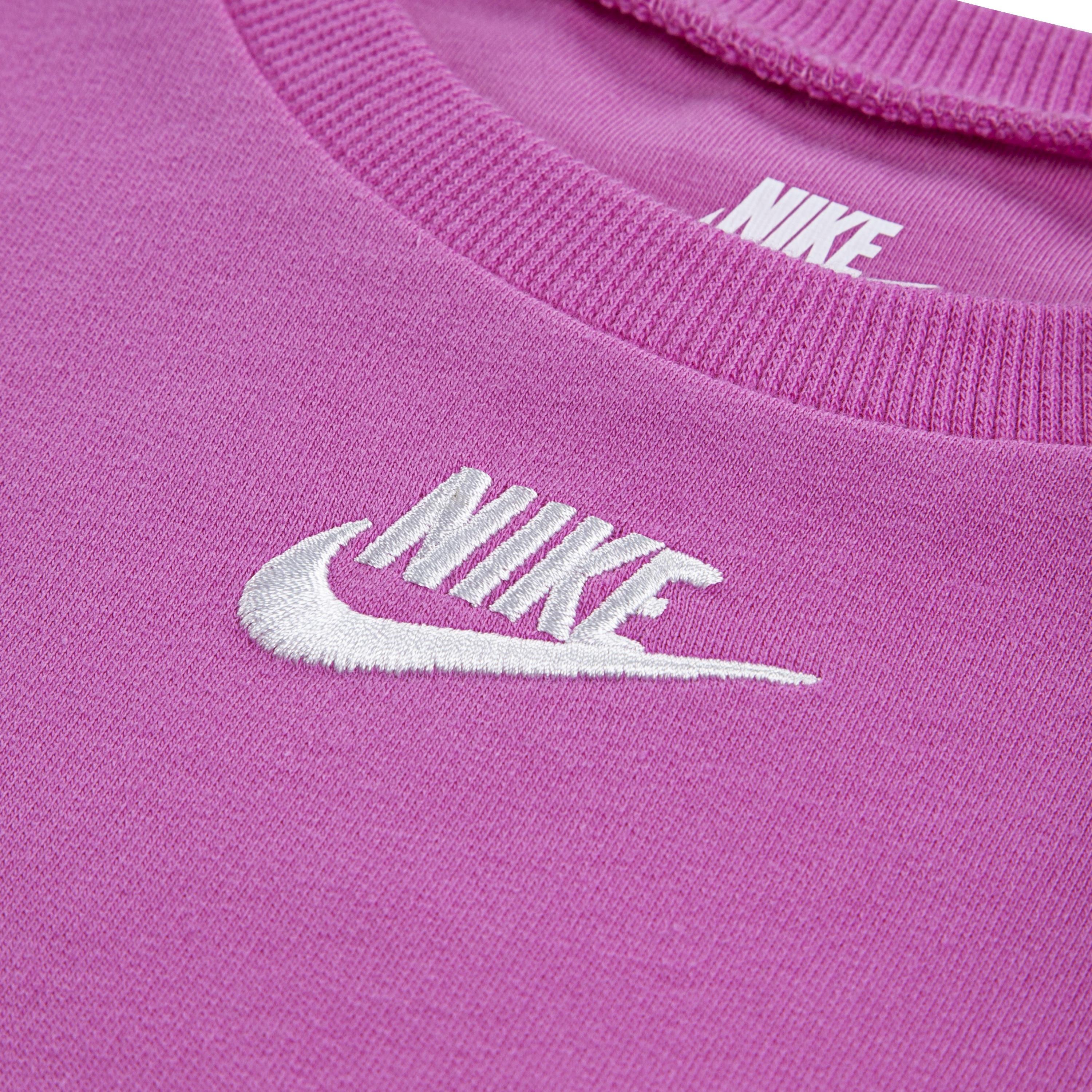 Nike Baby French Terry Toddler Girls' Pink Set