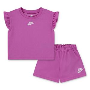 Nike Toddler Girls' Baby French Terry Set -Pink