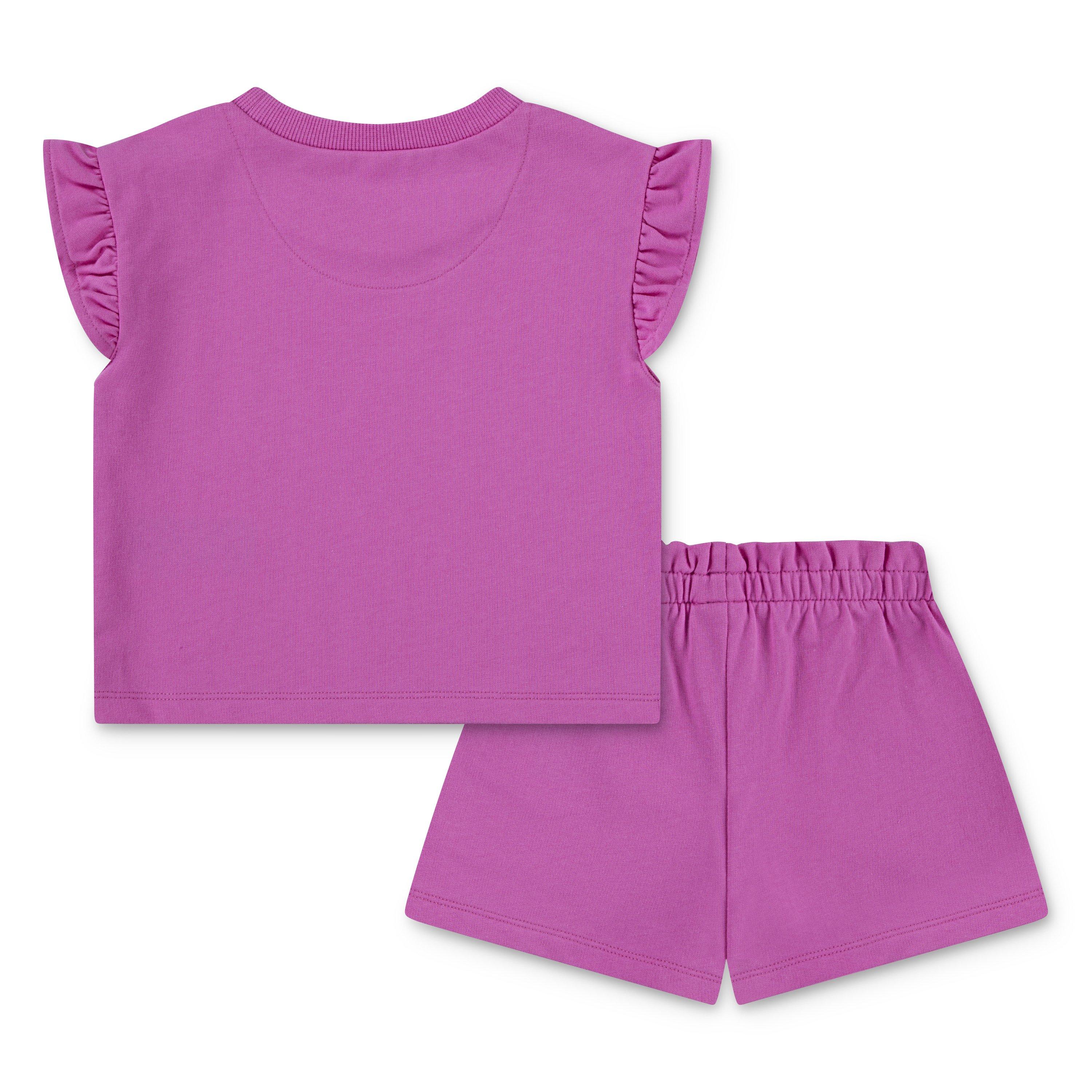 Nike Baby French Terry Little Girls' Pink Set