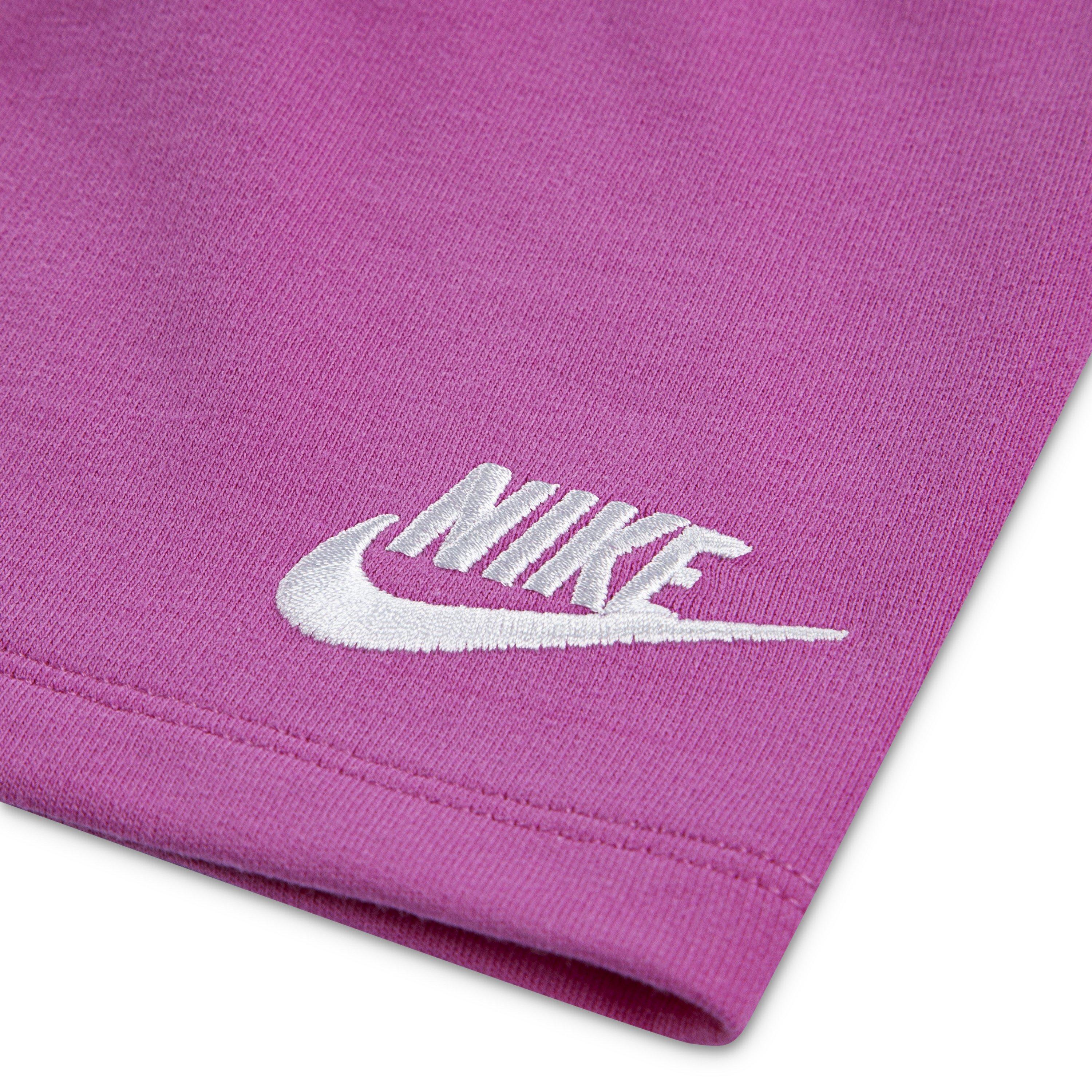 Nike French Terry Little Girls' Pink Set