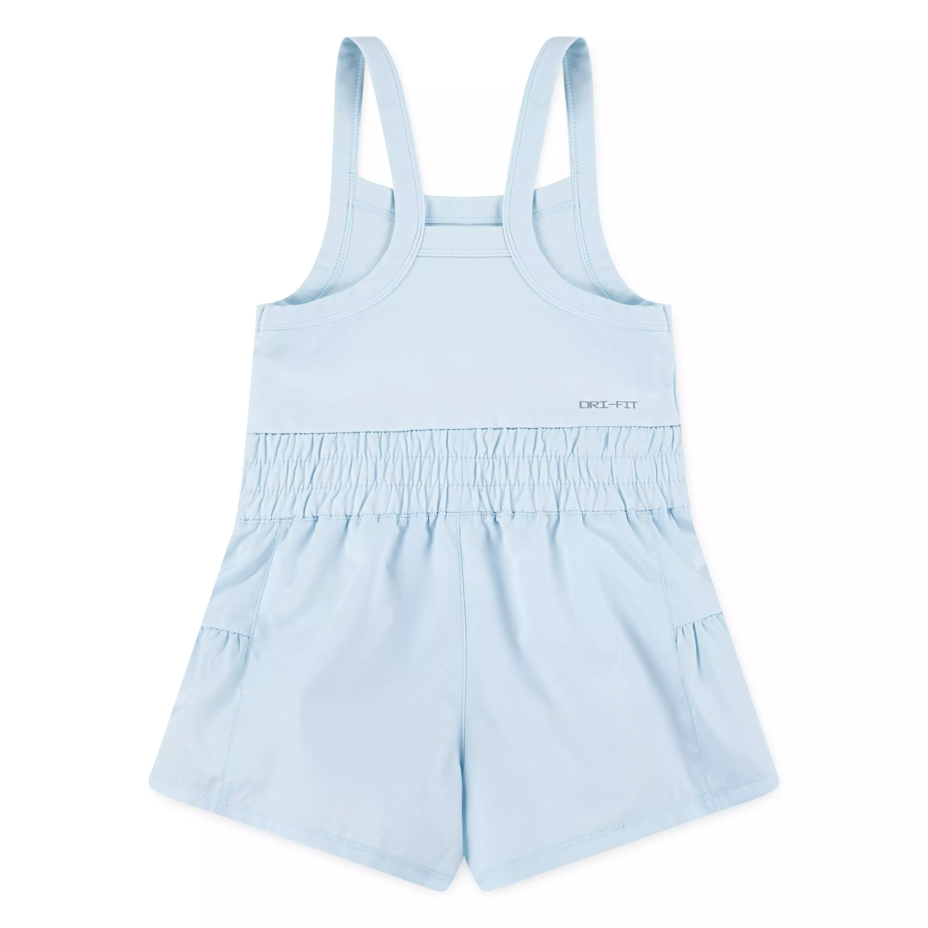 Nike Little ​Girls' Sunny Swoosh Runsie Romper - BLUE